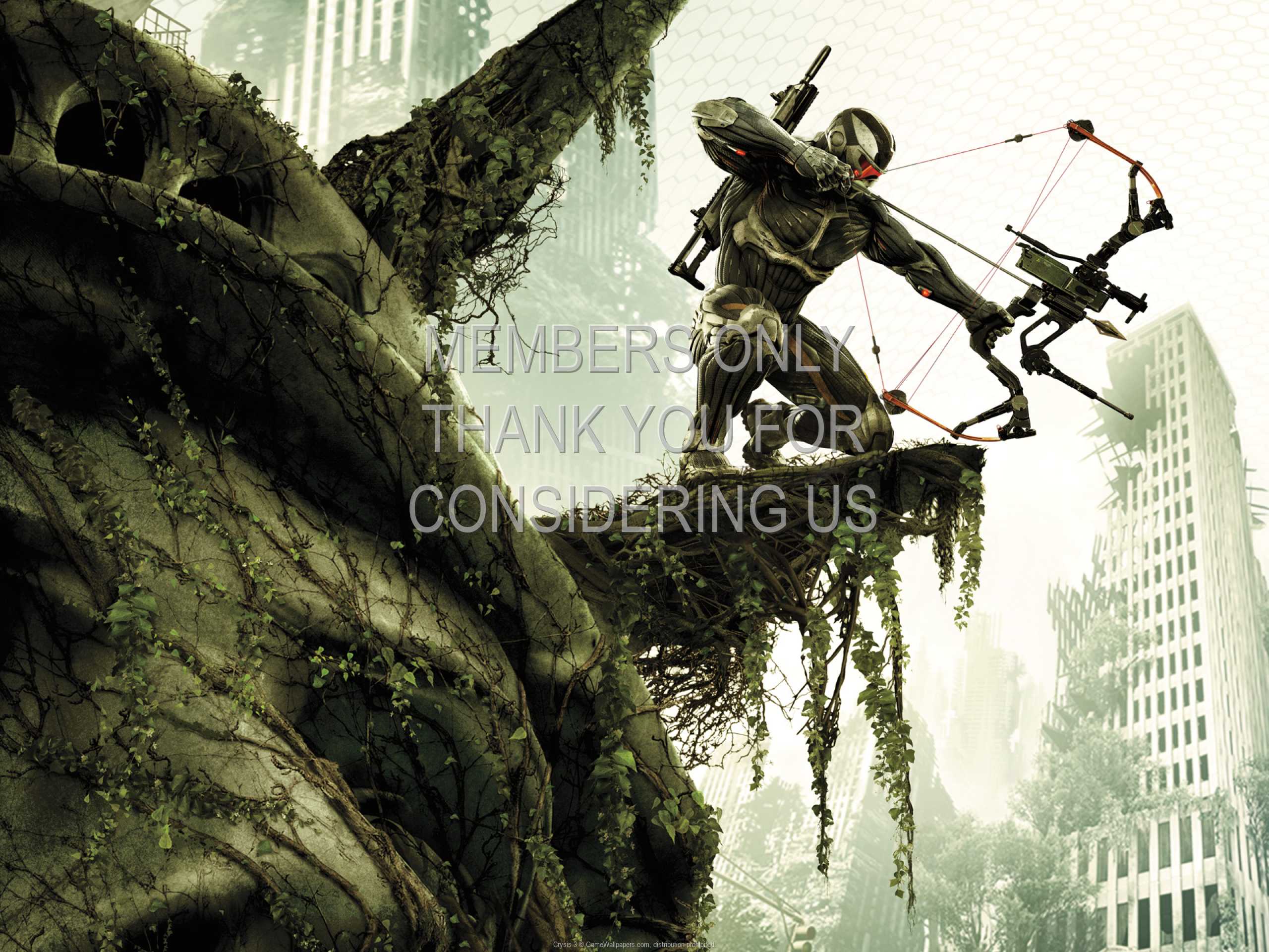 Crysis 3 1080p Horizontal Mobiele achtergrond 01
