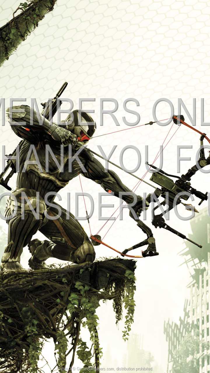 Crysis 3 720p Vertical Mobiele achtergrond 01