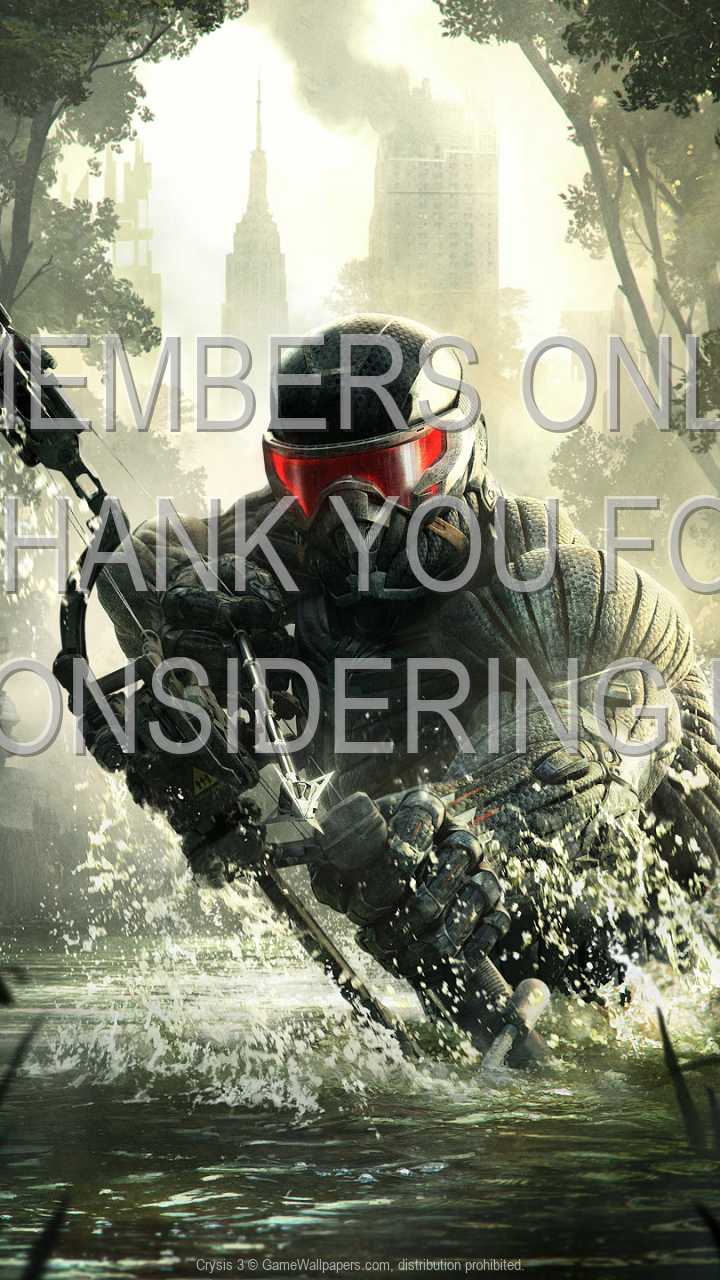 Crysis 3 720p Vertical Mobiele achtergrond 04