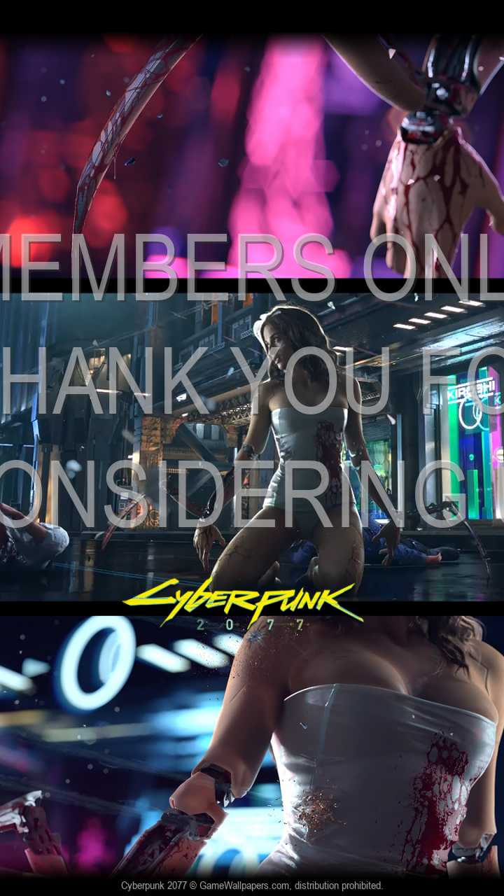 Cyberpunk 2077 720p Vertical Mobile wallpaper or background 02