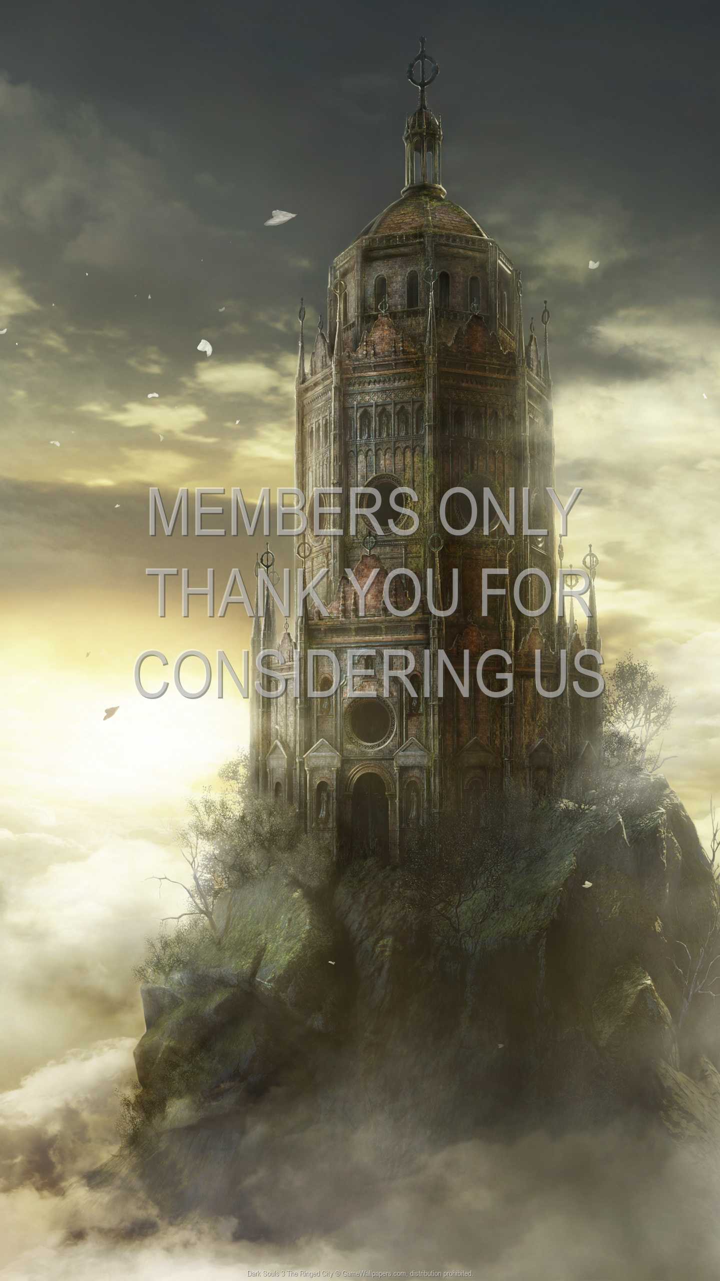 Dark Souls 3: The Ringed City 1440p Vertical Handy Hintergrundbild 01