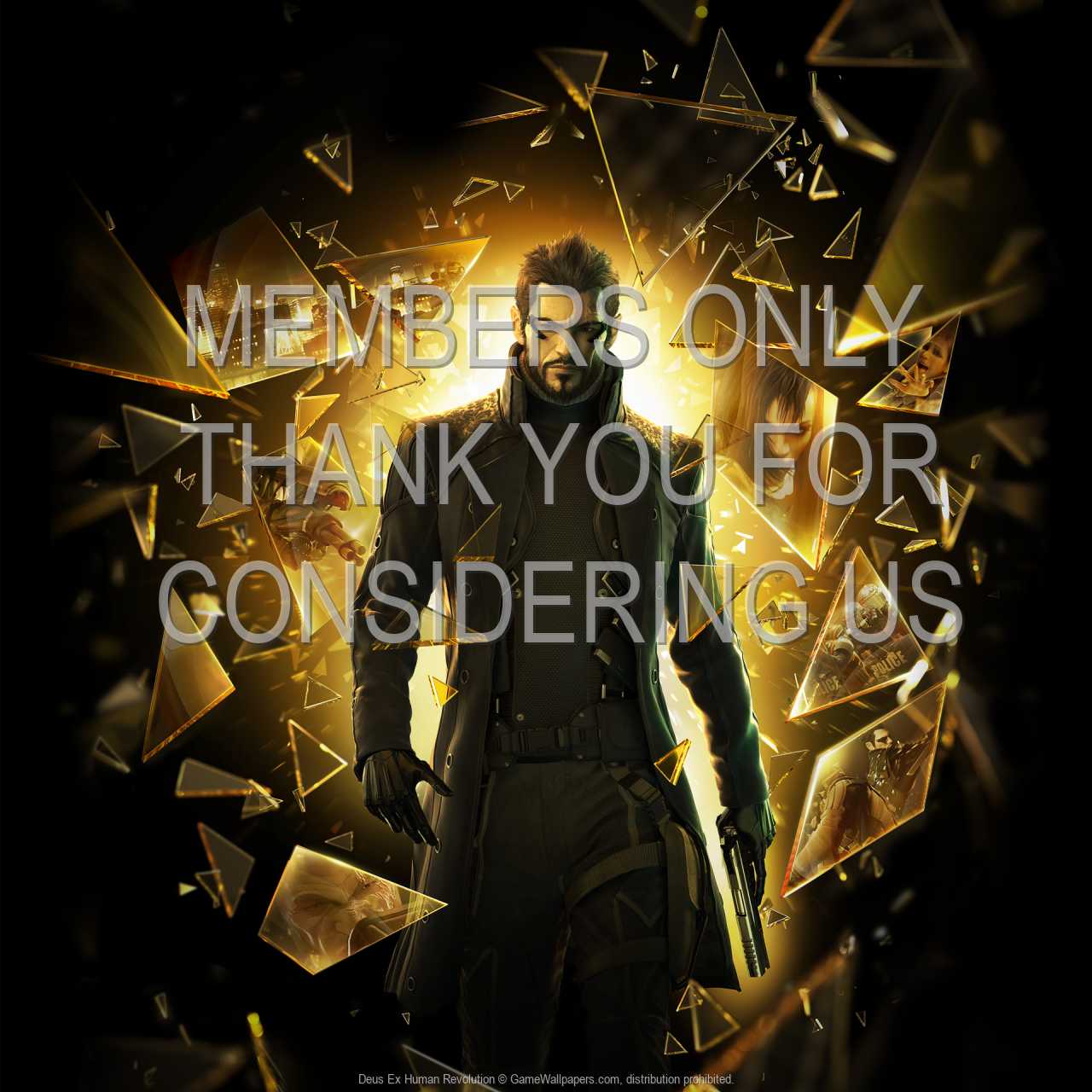 Deus Ex: Human Revolution 720p Horizontal Mobile wallpaper or background 08