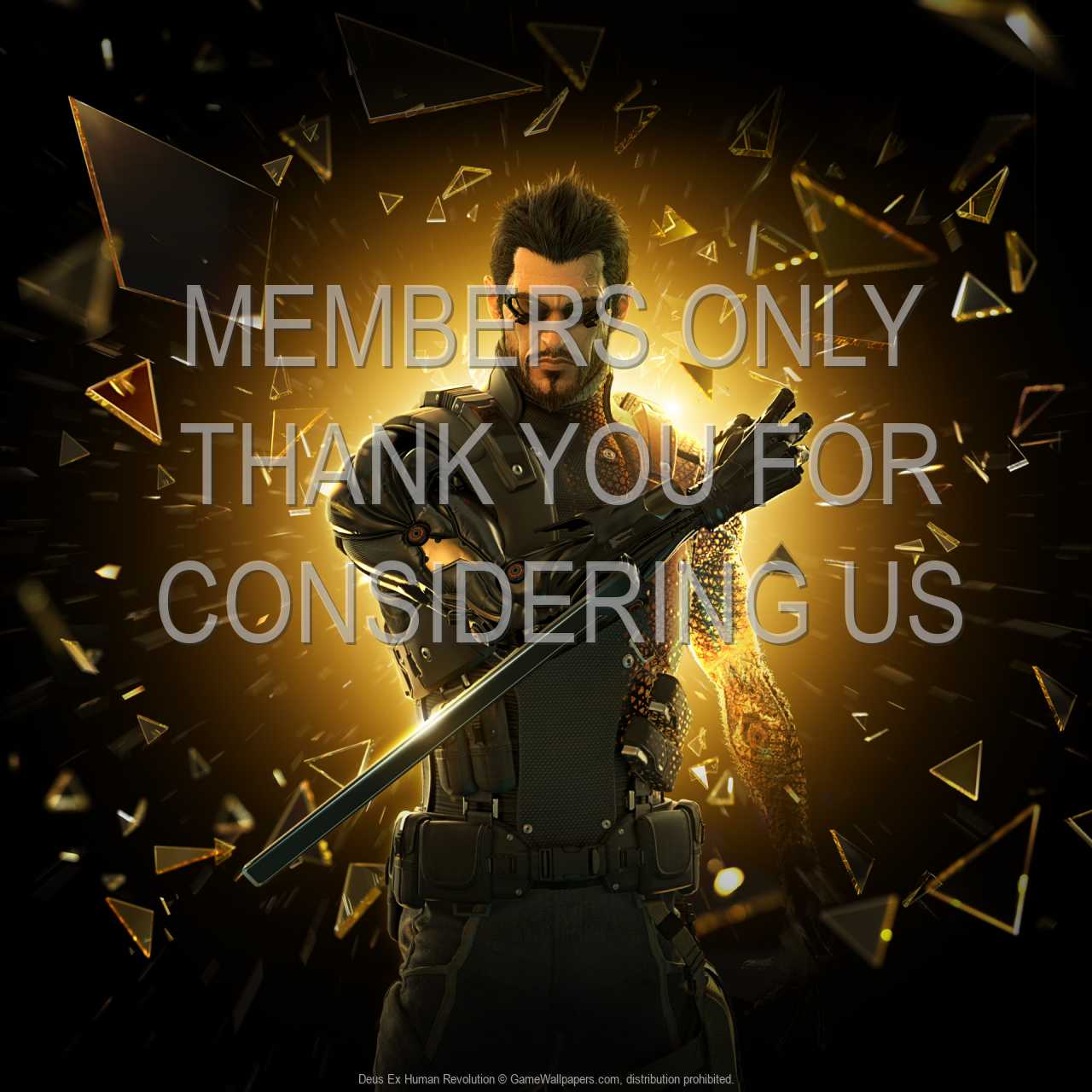 Deus Ex: Human Revolution 720p Horizontal Mobiele achtergrond 10
