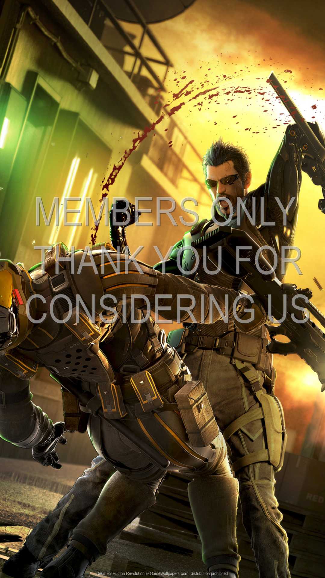 Deus Ex: Human Revolution 1080p Vertical Mobile wallpaper or background 11