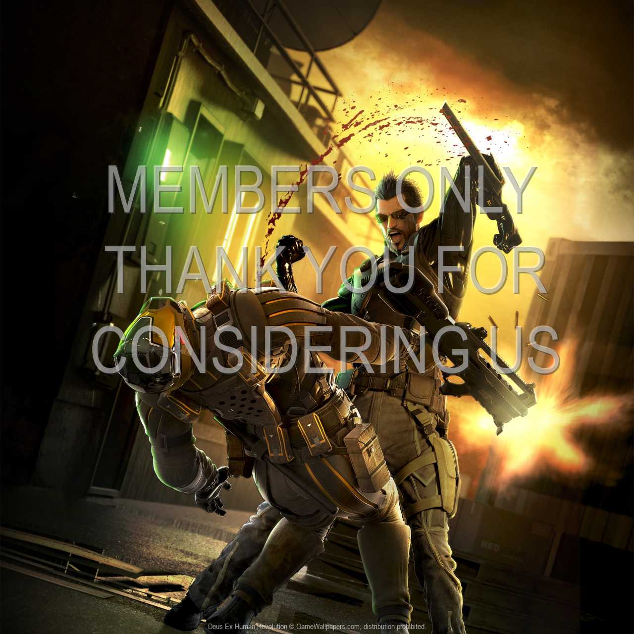 Deus Ex: Human Revolution 720p Horizontal Mobile wallpaper or background 11