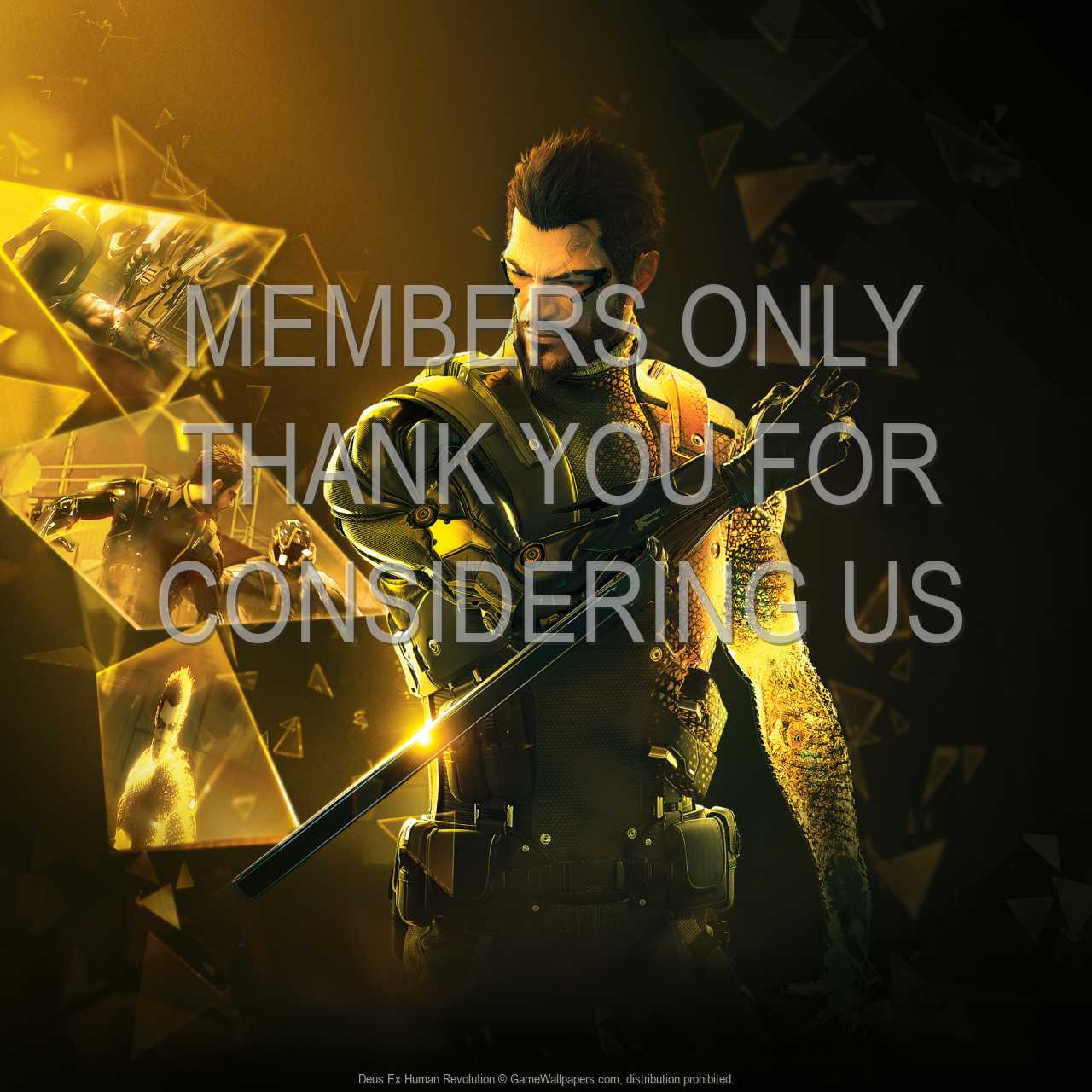 Deus Ex: Human Revolution 720p Horizontal Mobile fond d'cran 18