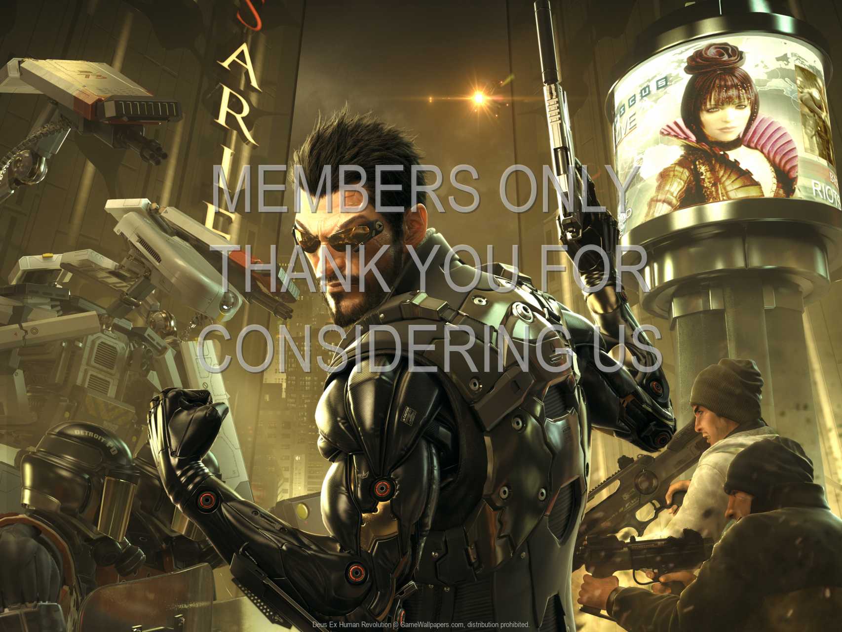 Deus Ex: Human Revolution 720p Horizontal Mobile fond d'cran 19