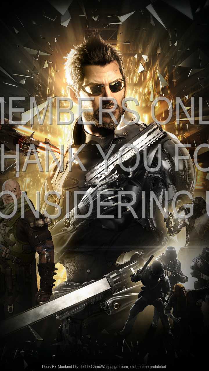 Deus Ex: Mankind Divided 720p Vertical Mobiele achtergrond 01