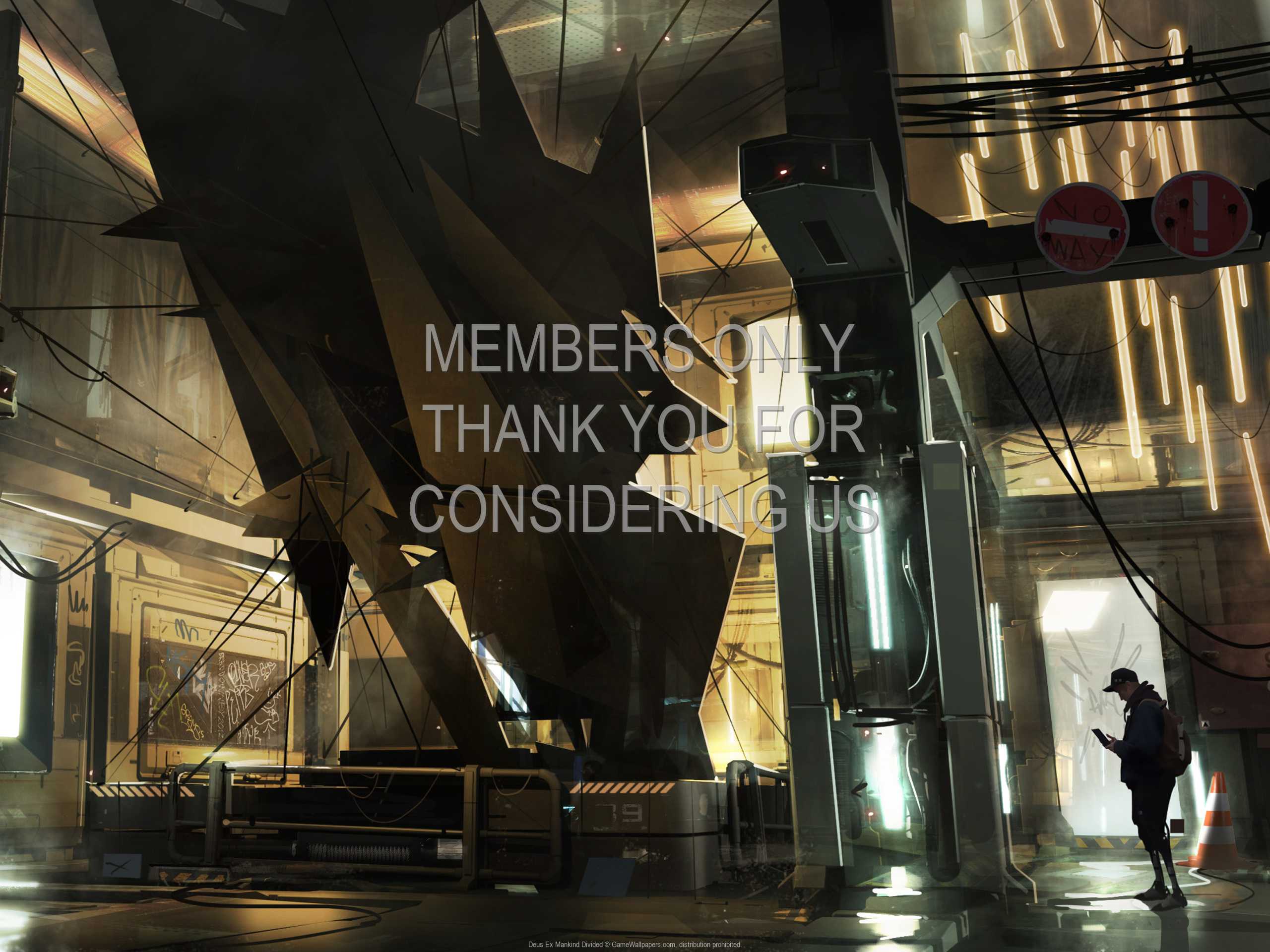 Deus Ex: Mankind Divided 1080p Horizontal Mobile fond d'cran 05