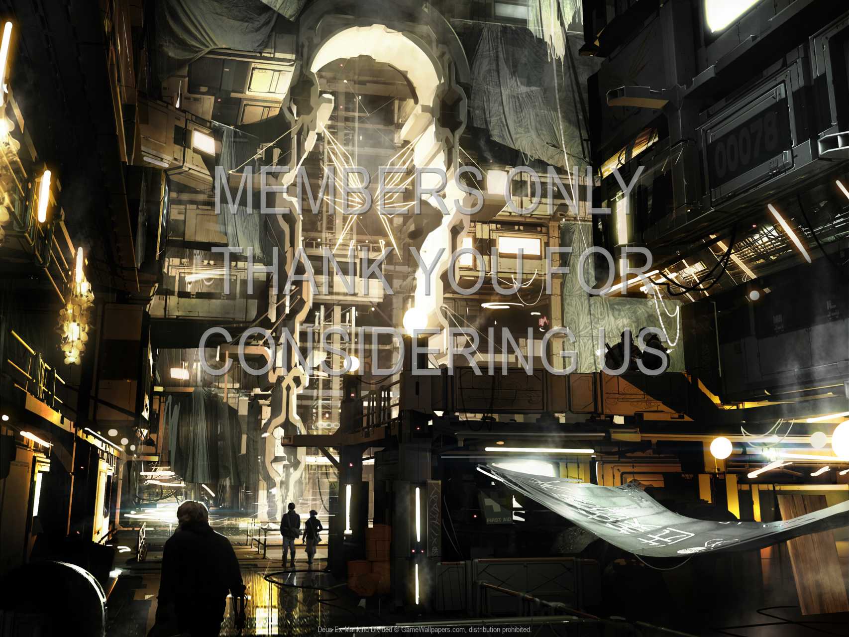 Deus Ex: Mankind Divided 720p Horizontal Mobiele achtergrond 08