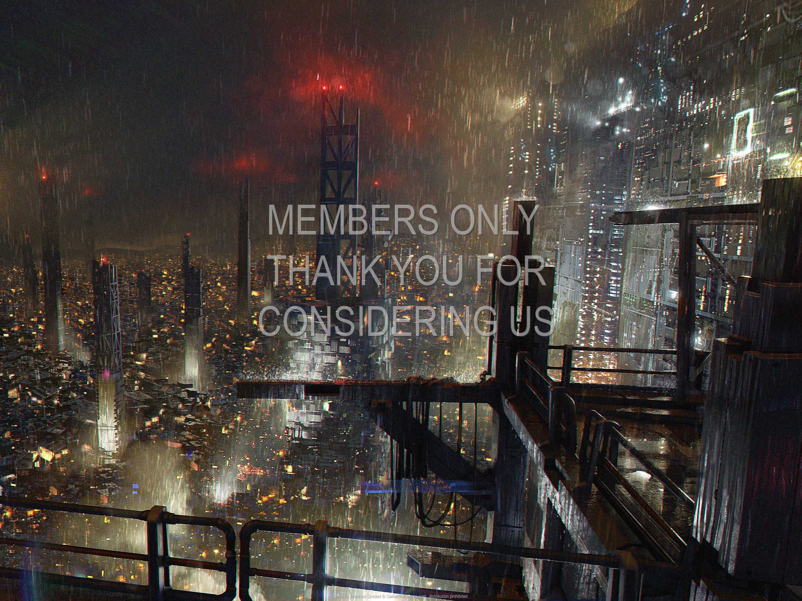 Deus Ex: Mankind Divided 1080p Horizontal Mobiele achtergrond 09