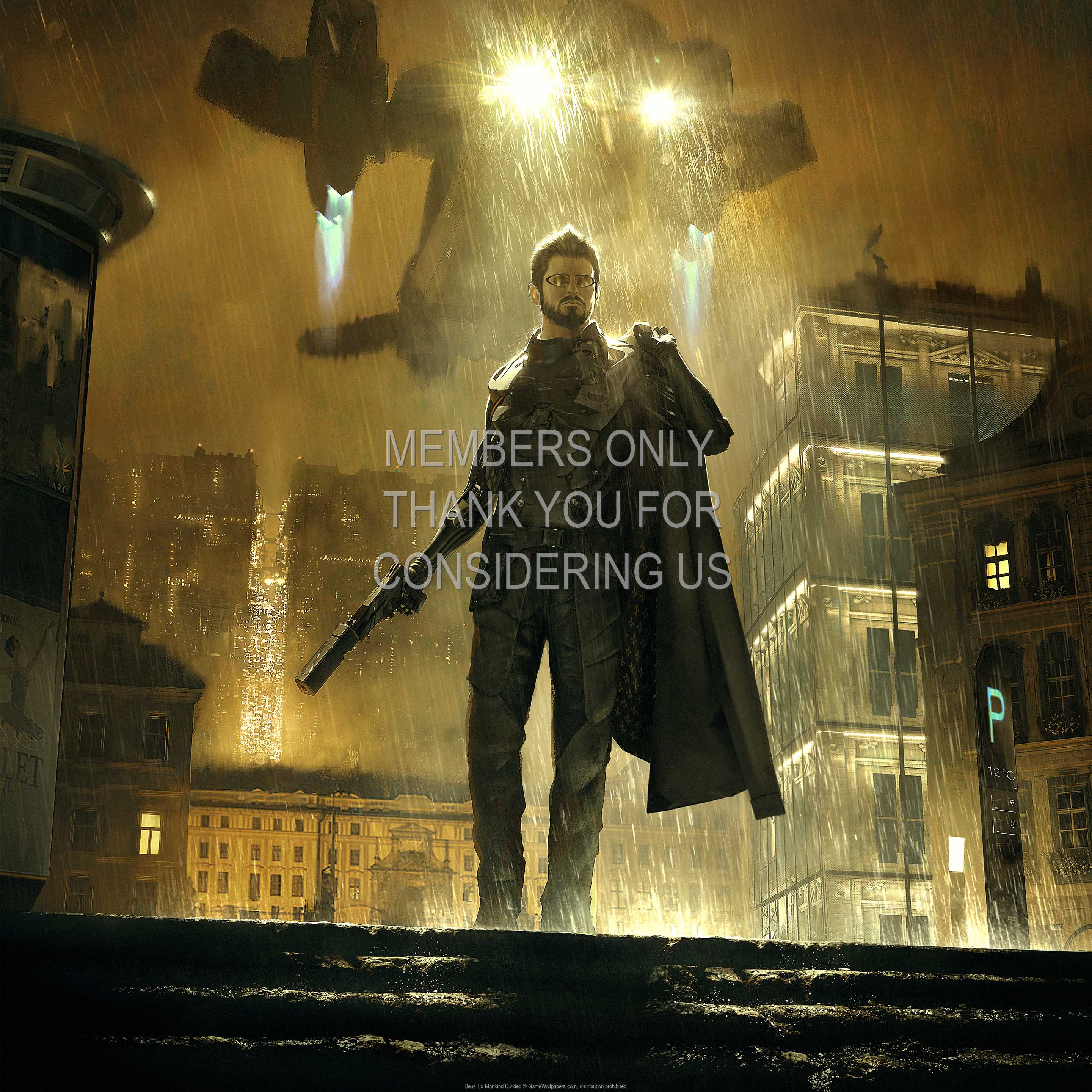 Deus Ex: Mankind Divided 1440p Horizontal Mobiele achtergrond 13