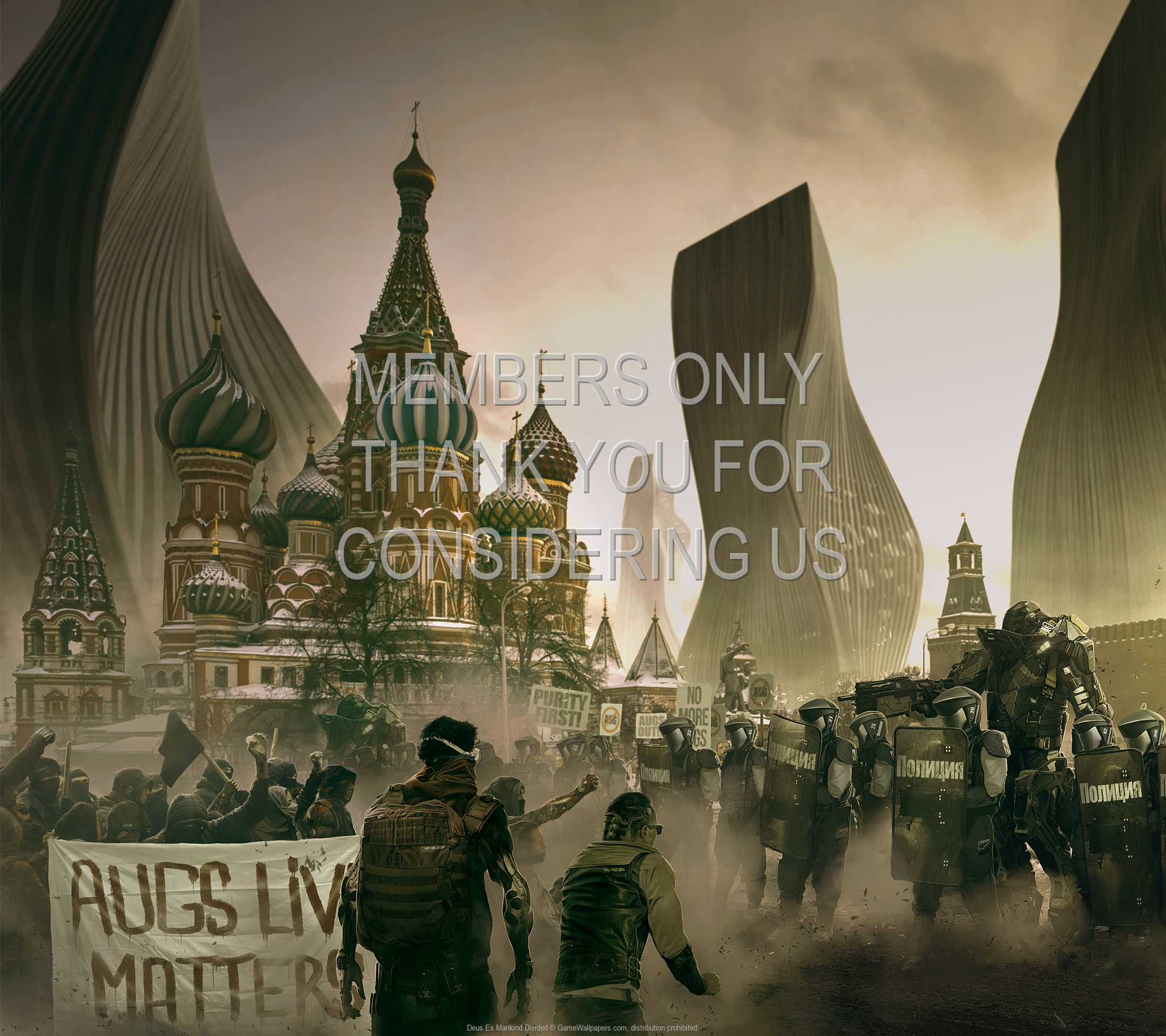 Deus Ex: Mankind Divided 1080p Horizontal Mobiele achtergrond 16