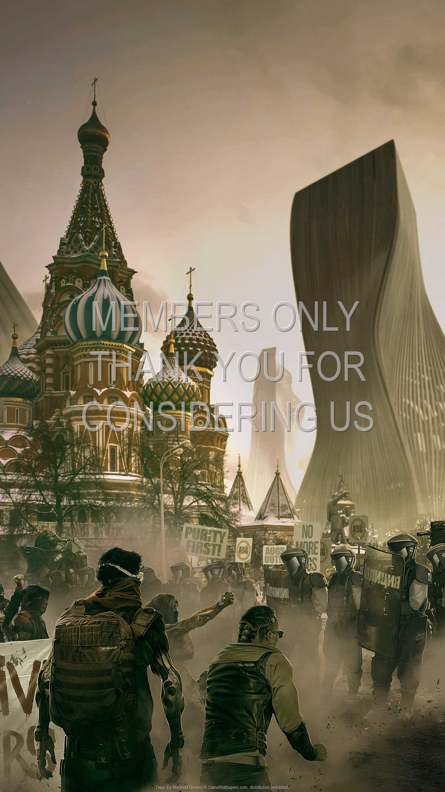 Deus Ex: Mankind Divided 1440p Vertical Mobiele achtergrond 16