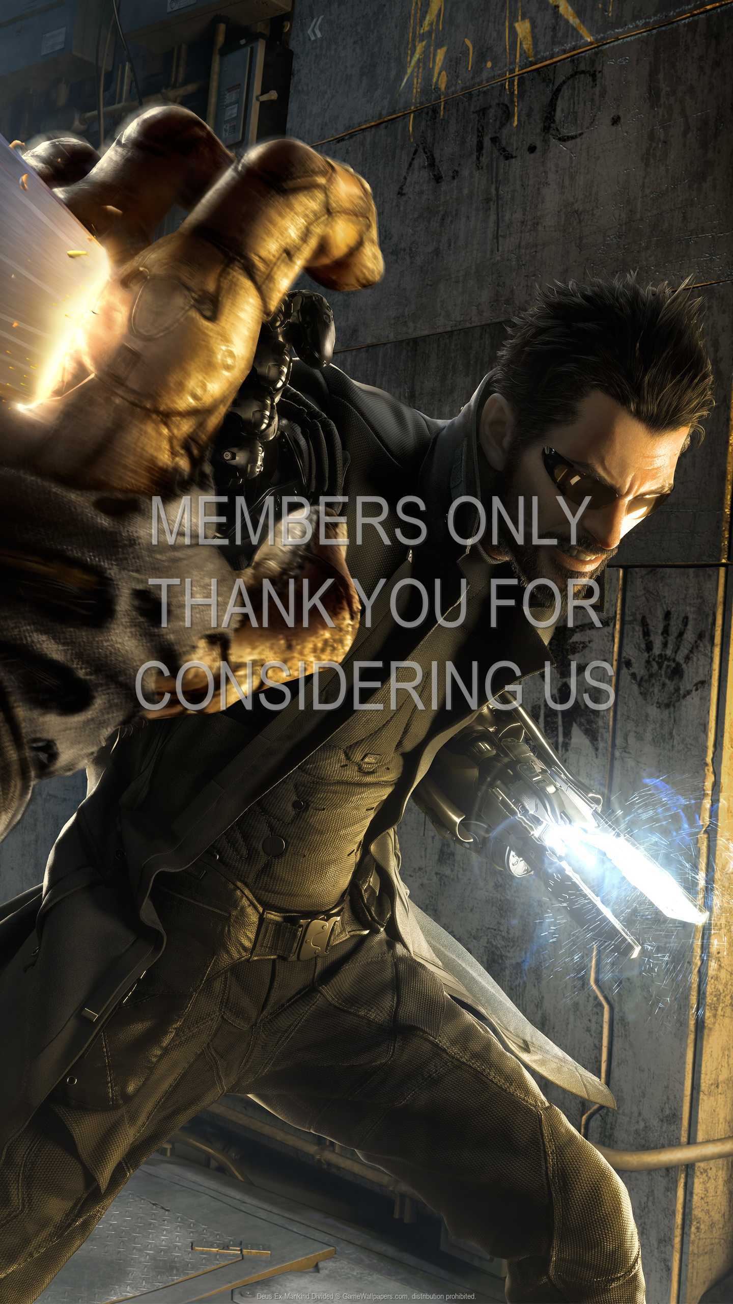 Deus Ex: Mankind Divided 1440p Vertical Mobiele achtergrond 17