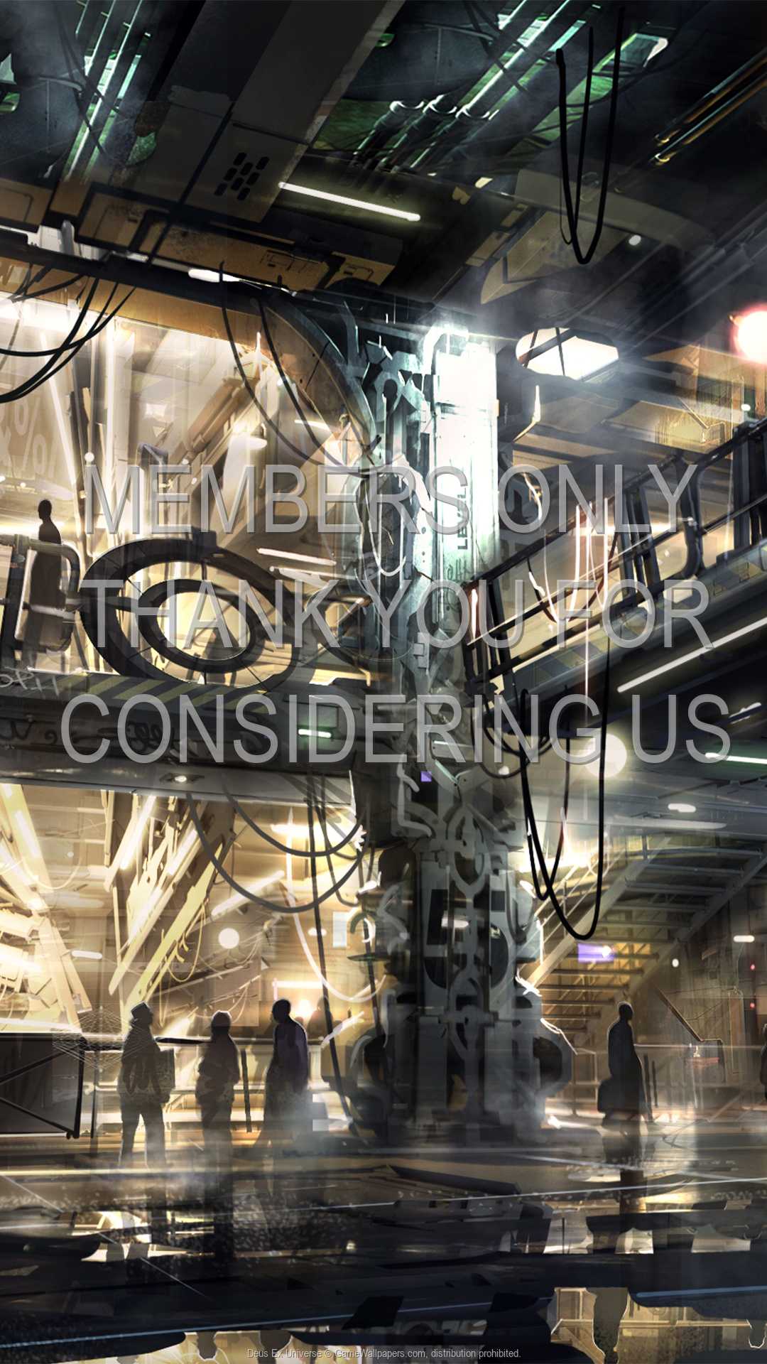 Deus Ex: Universe 1080p Vertical Mobiele achtergrond 01