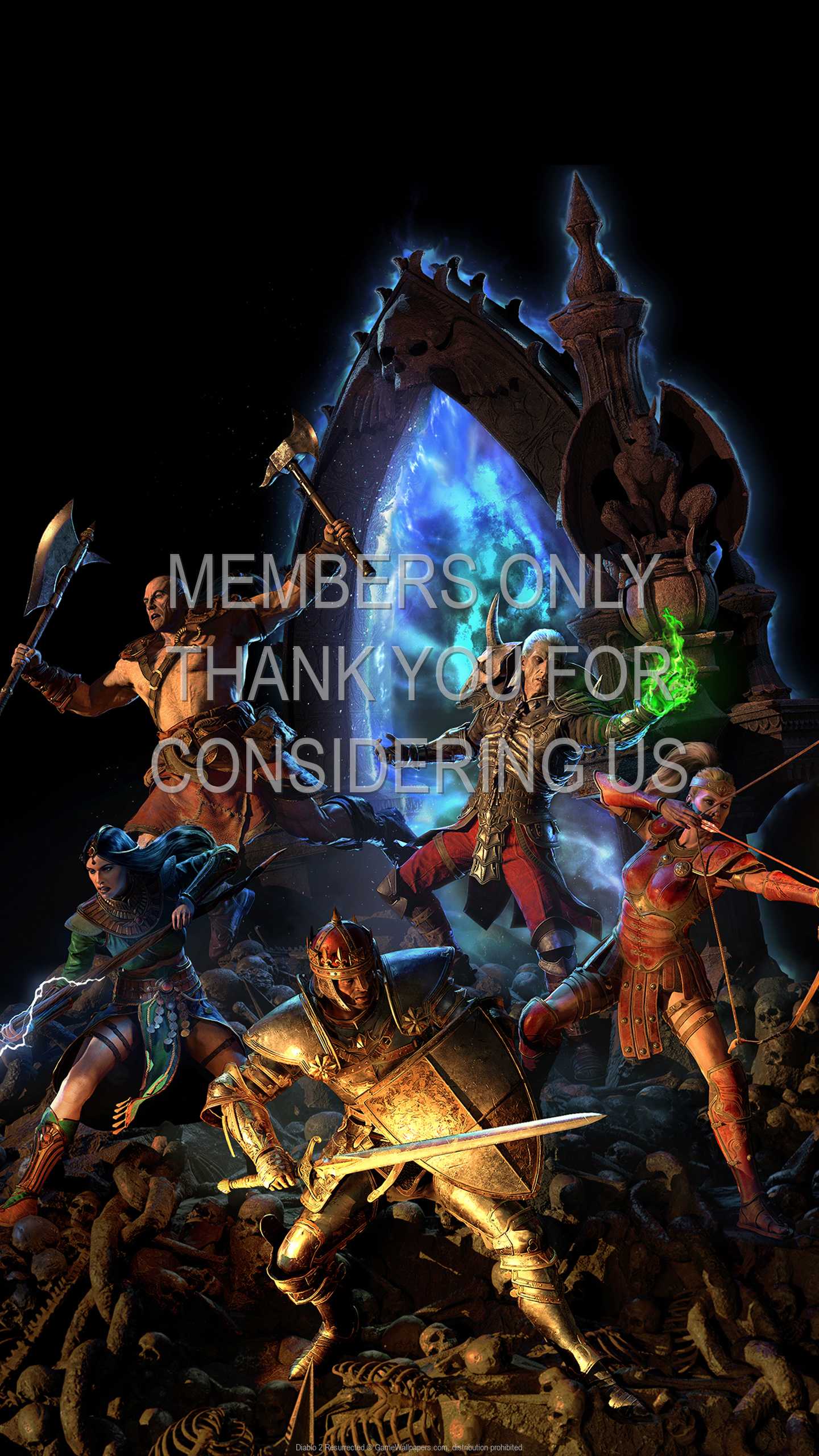 Diablo 2: Resurrected 1440p Vertical Handy Hintergrundbild 07