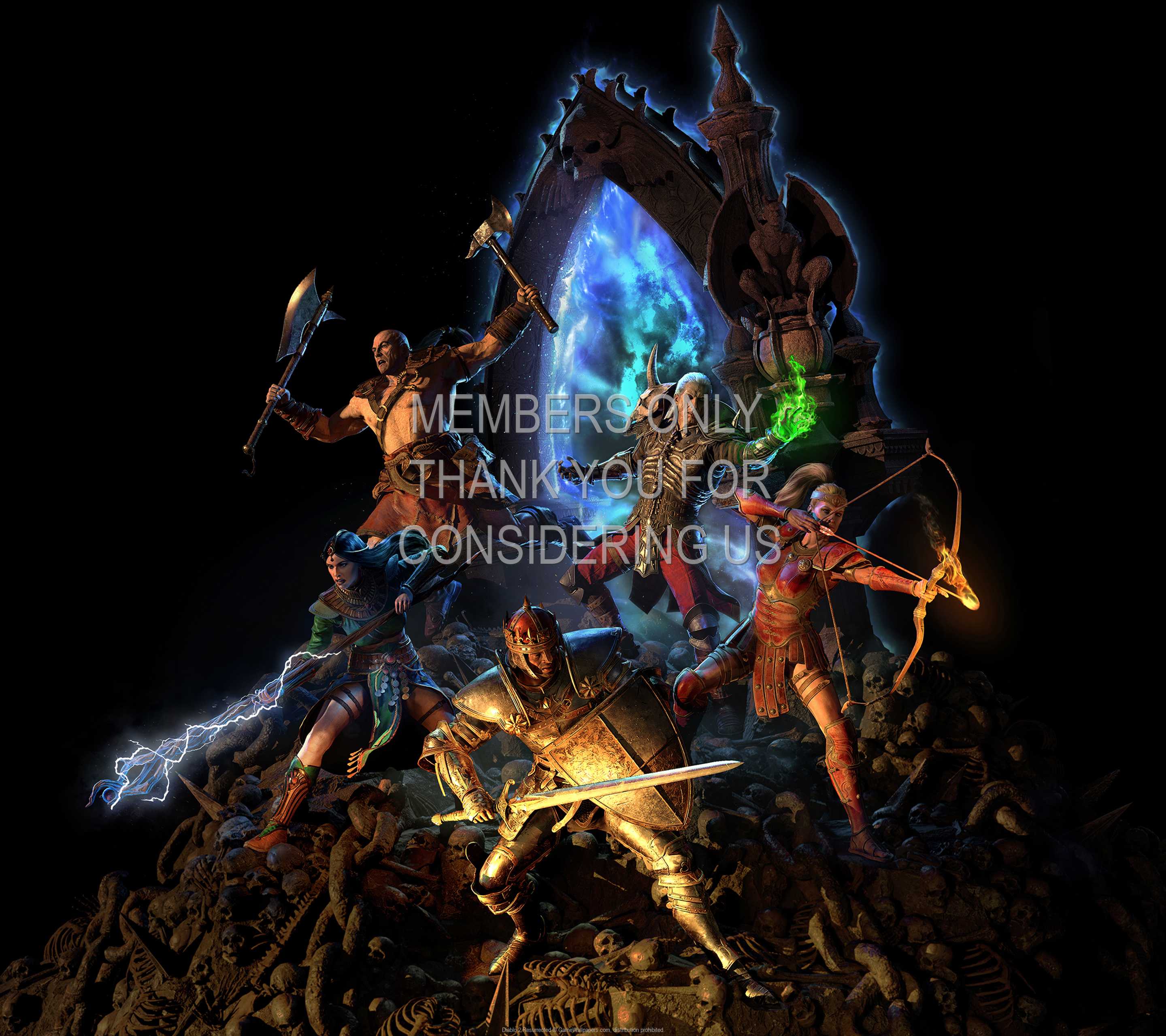 Diablo 2: Resurrected 1440p Horizontal Mobiele achtergrond 07