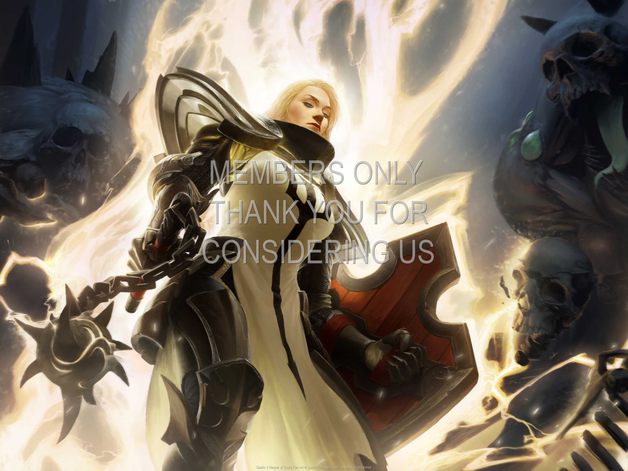 Diablo 3: Reaper of Souls Fan Art 1080p Horizontal Mobiele achtergrond 08