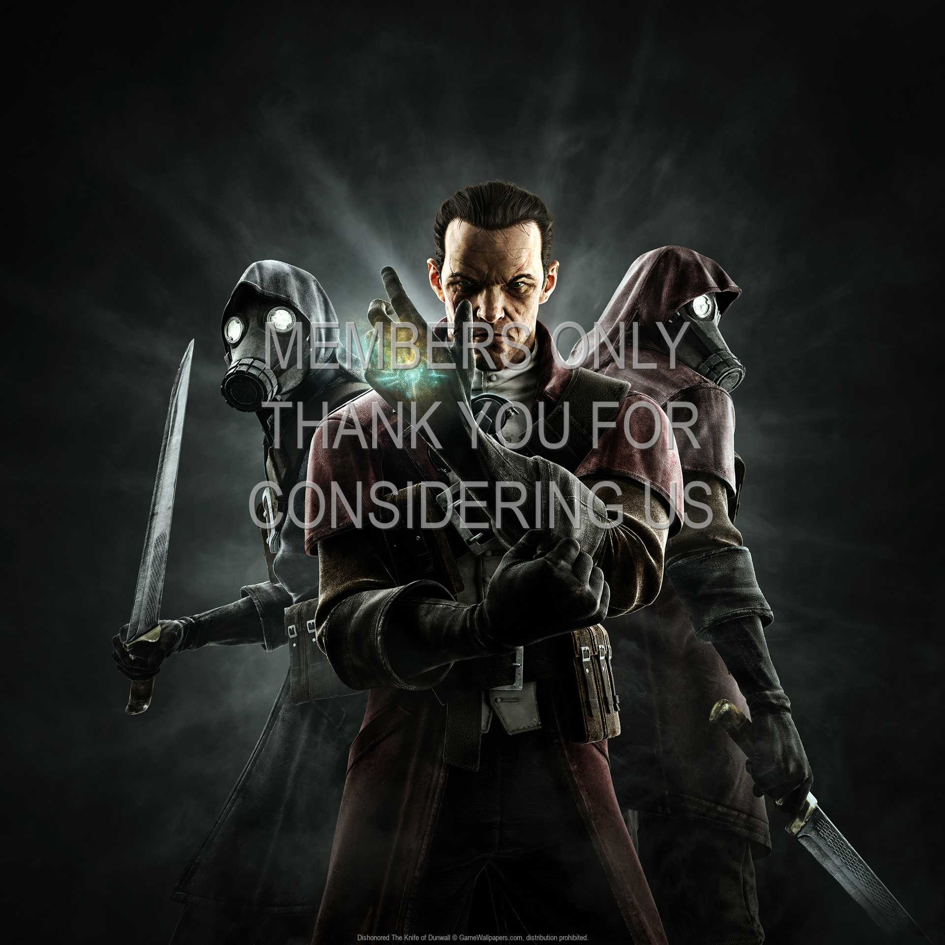 Dishonored: The Knife of Dunwall 1080p Horizontal Mobiele achtergrond 01