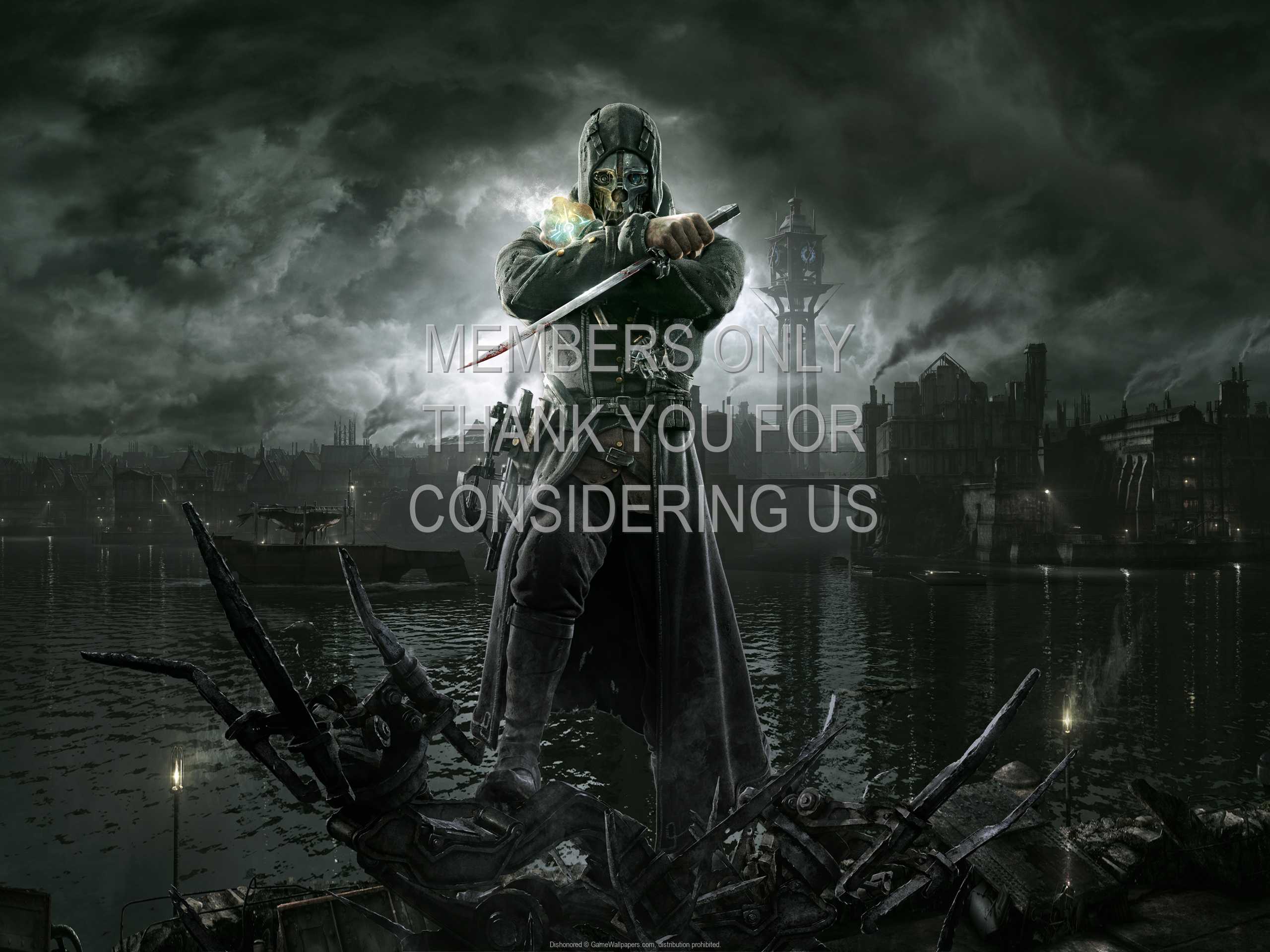Dishonored 1080p Horizontal Mobiele achtergrond 03