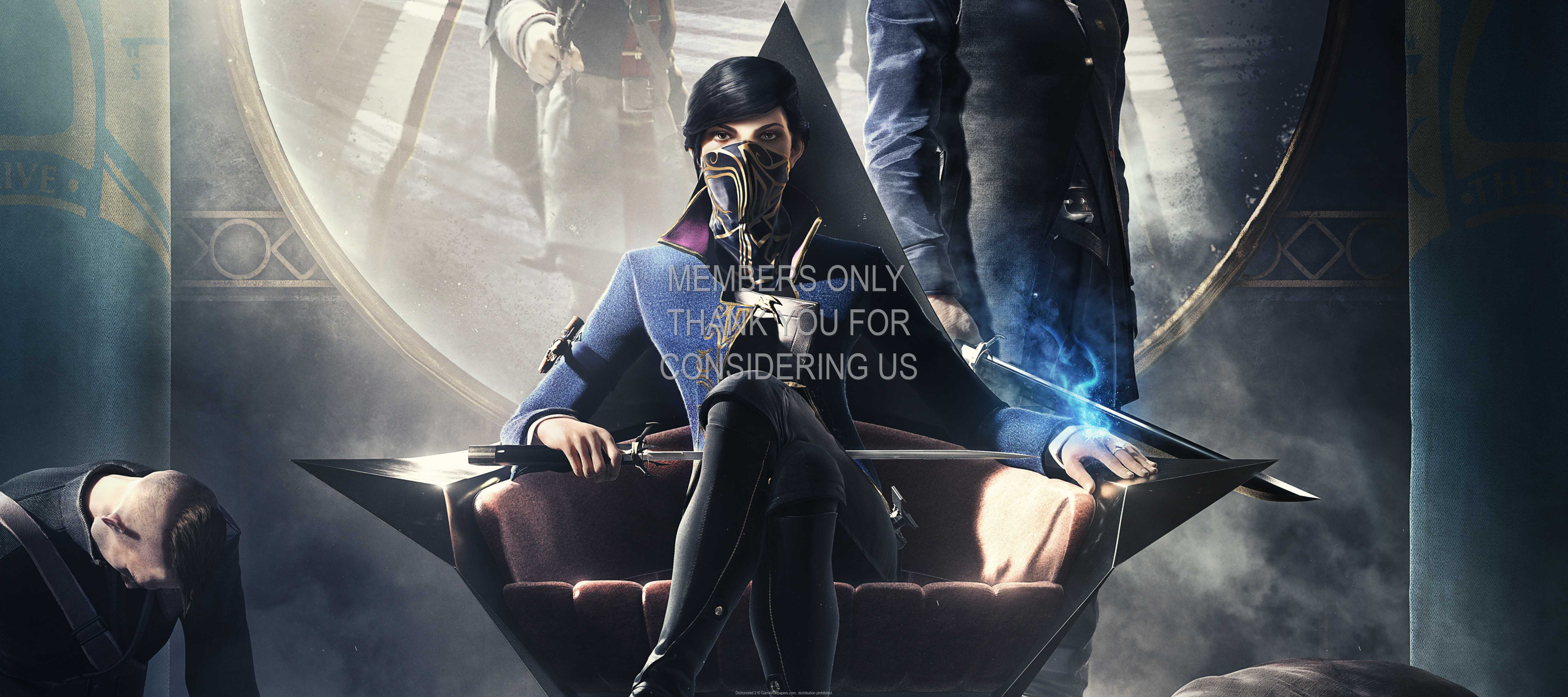 Dishonored 2 1440p%20Horizontal Mobiele achtergrond 08