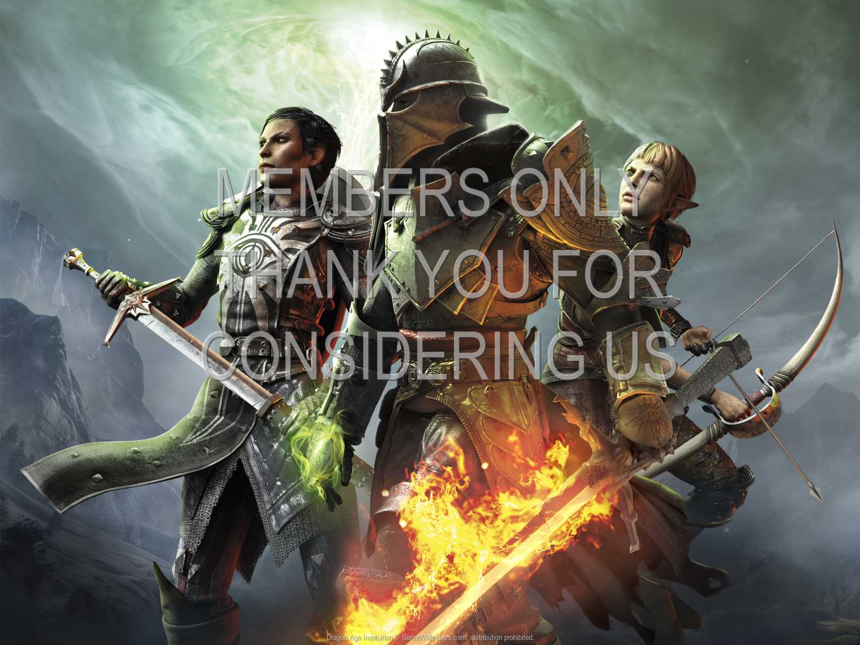 Dragon Age: Inquisition 720p Horizontal Mobiele achtergrond 08