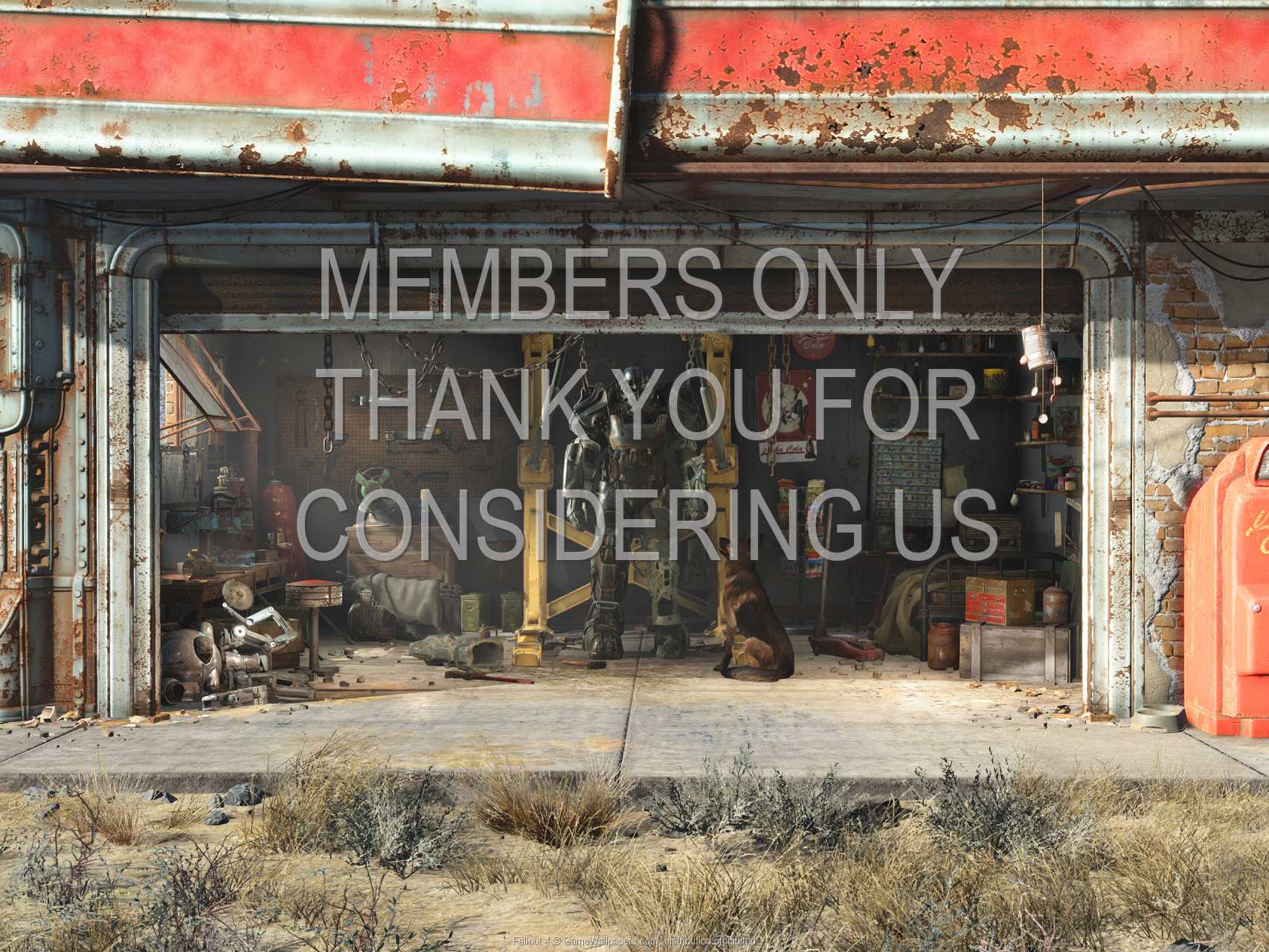 Fallout 4 720p Horizontal Handy Hintergrundbild 01