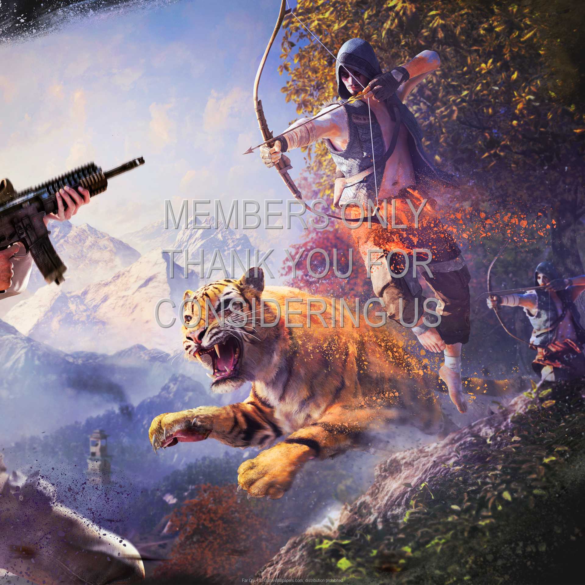Far Cry 4 1080p Horizontal Mobiele achtergrond 05