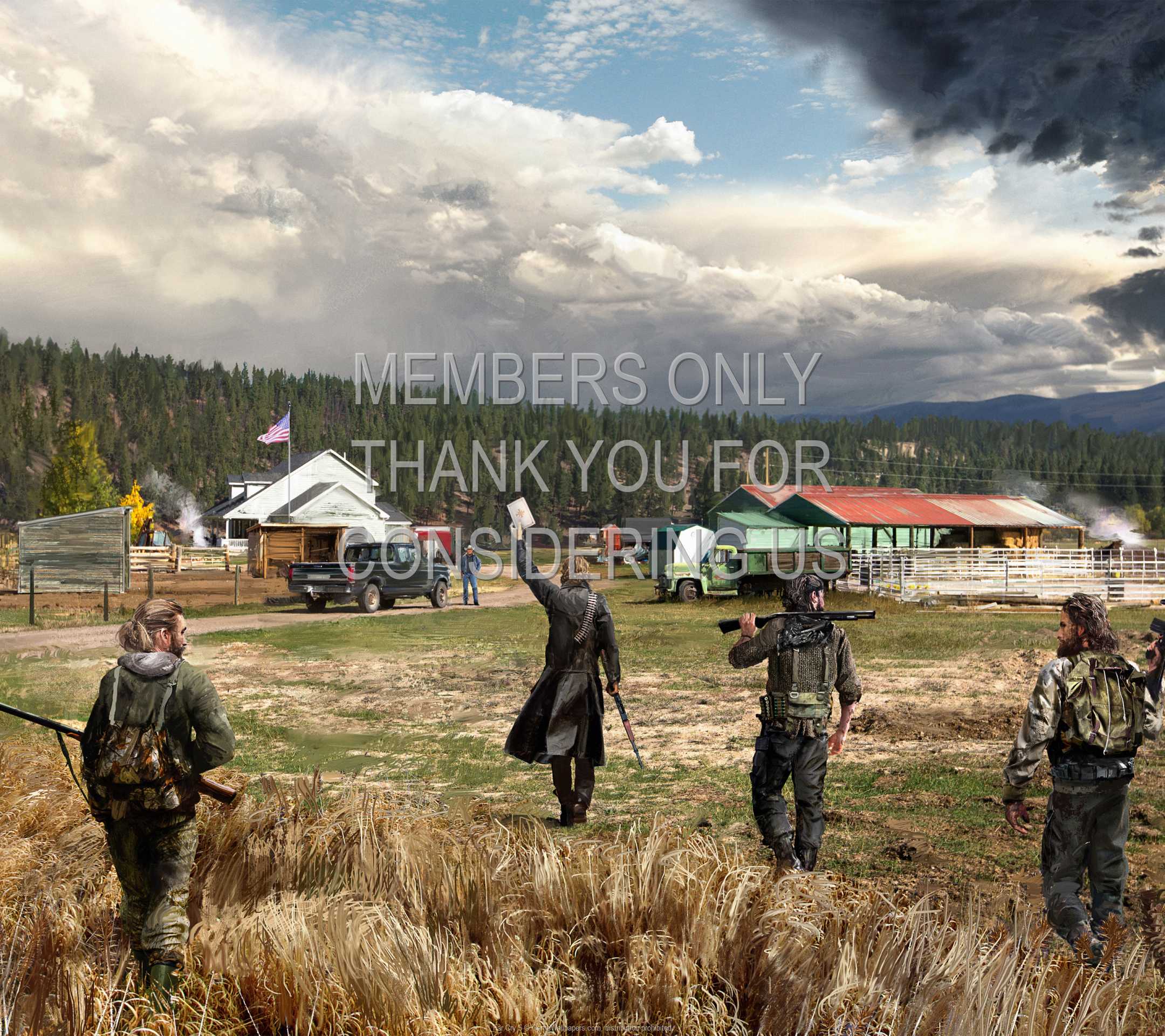 Far Cry 5 1080p Horizontal Handy Hintergrundbild 03