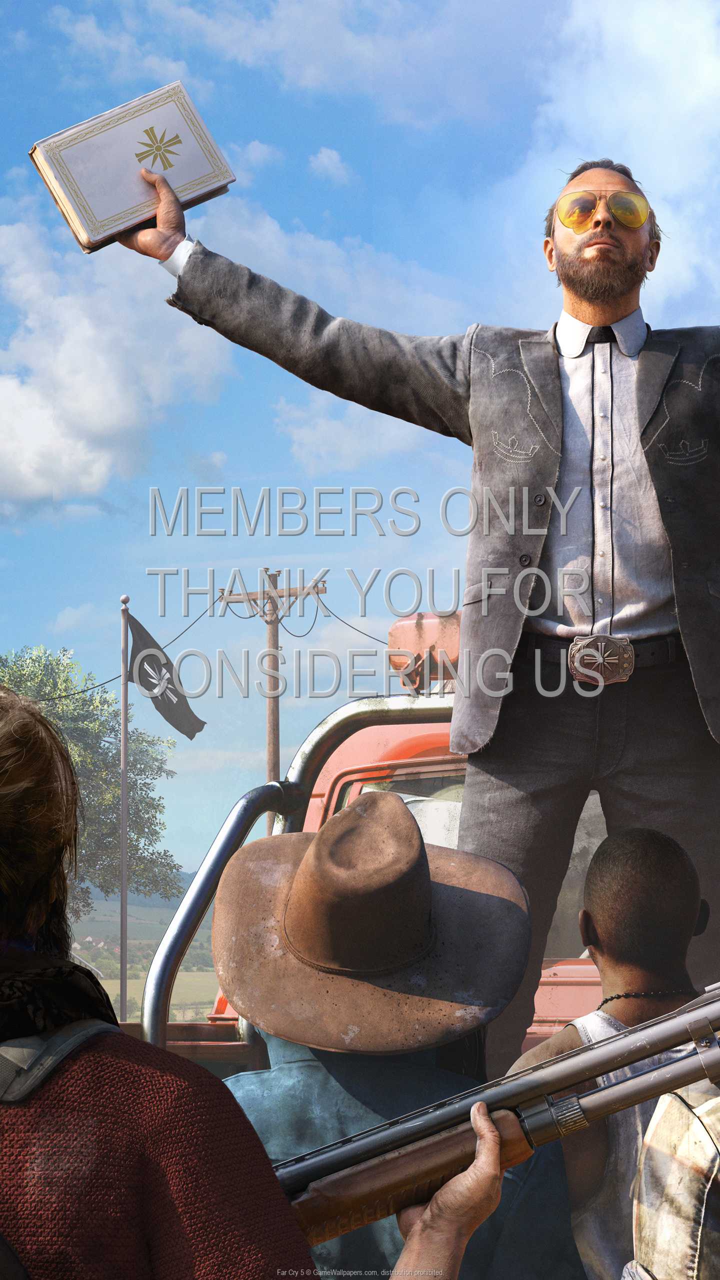 Far Cry 5 1440p Vertical Handy Hintergrundbild 05
