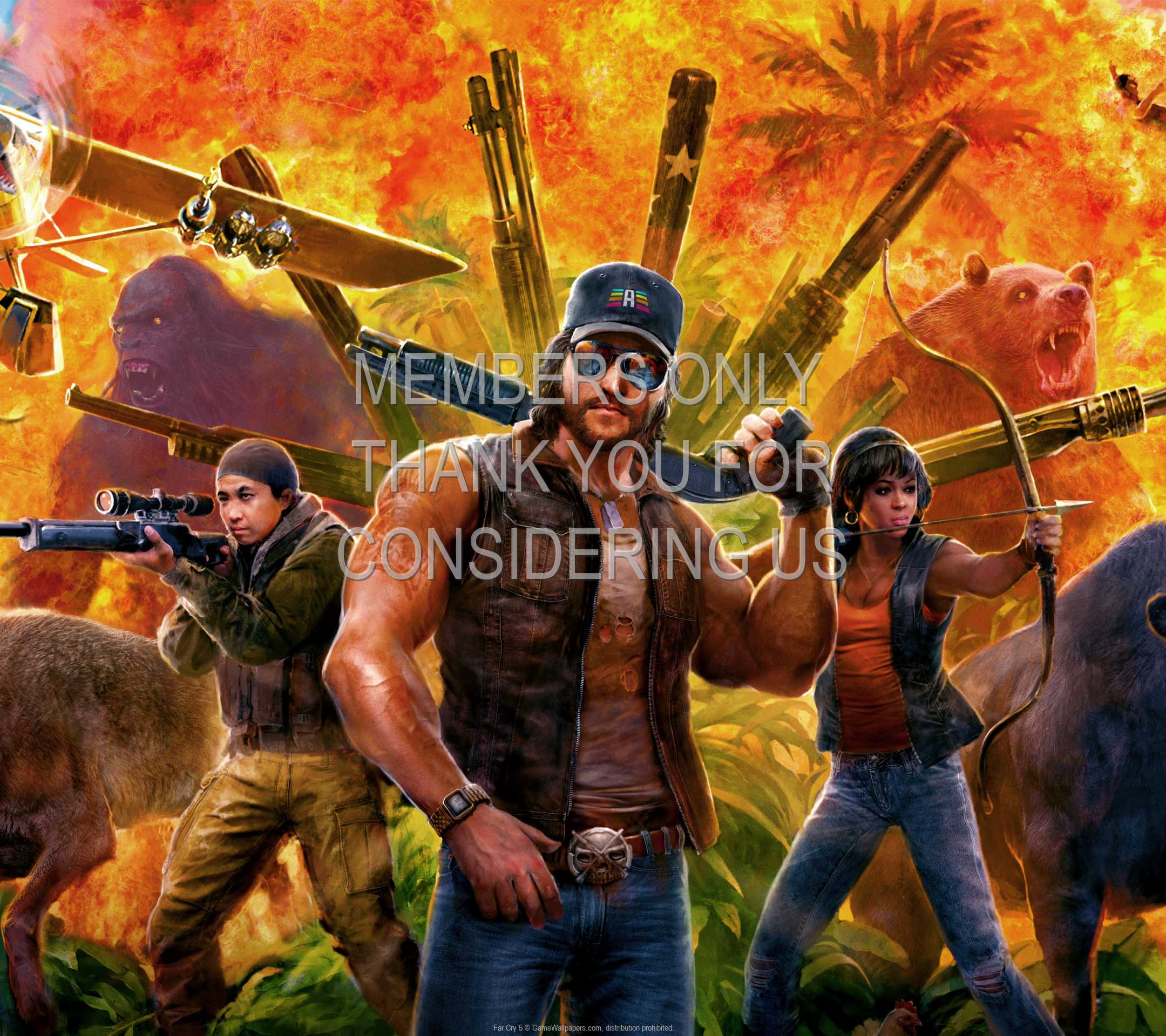 Far Cry 5 1080p Horizontal Mobiele achtergrond 09