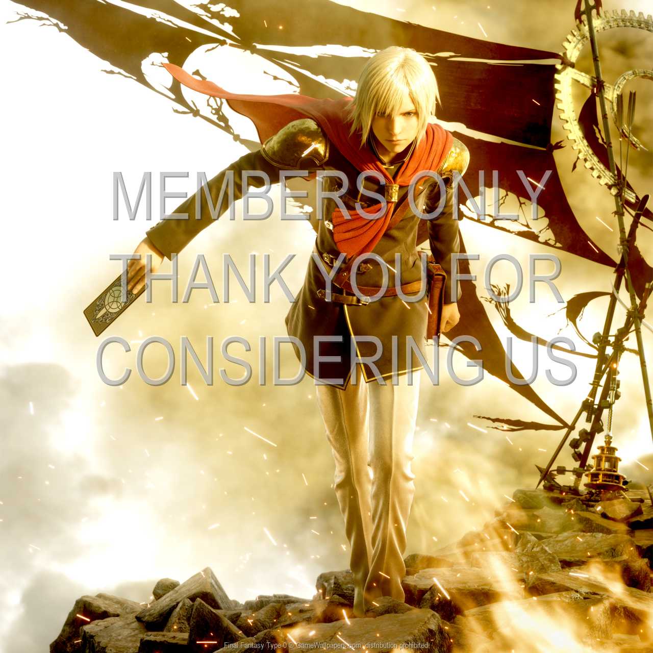 Final Fantasy Type-0 720p Horizontal Handy Hintergrundbild 01