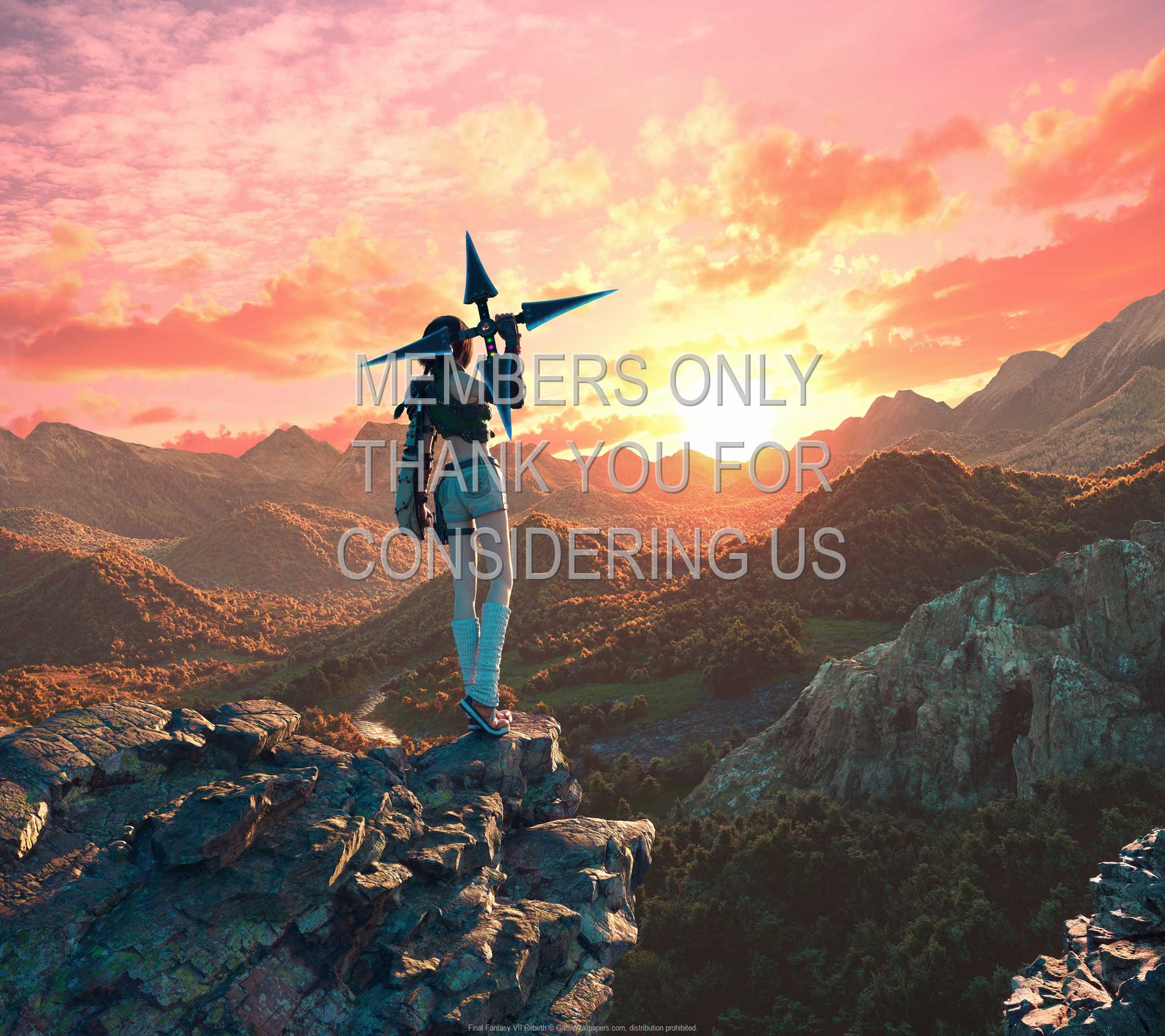 Final Fantasy VII Rebirth 1080p Horizontal Mobile wallpaper or background 01