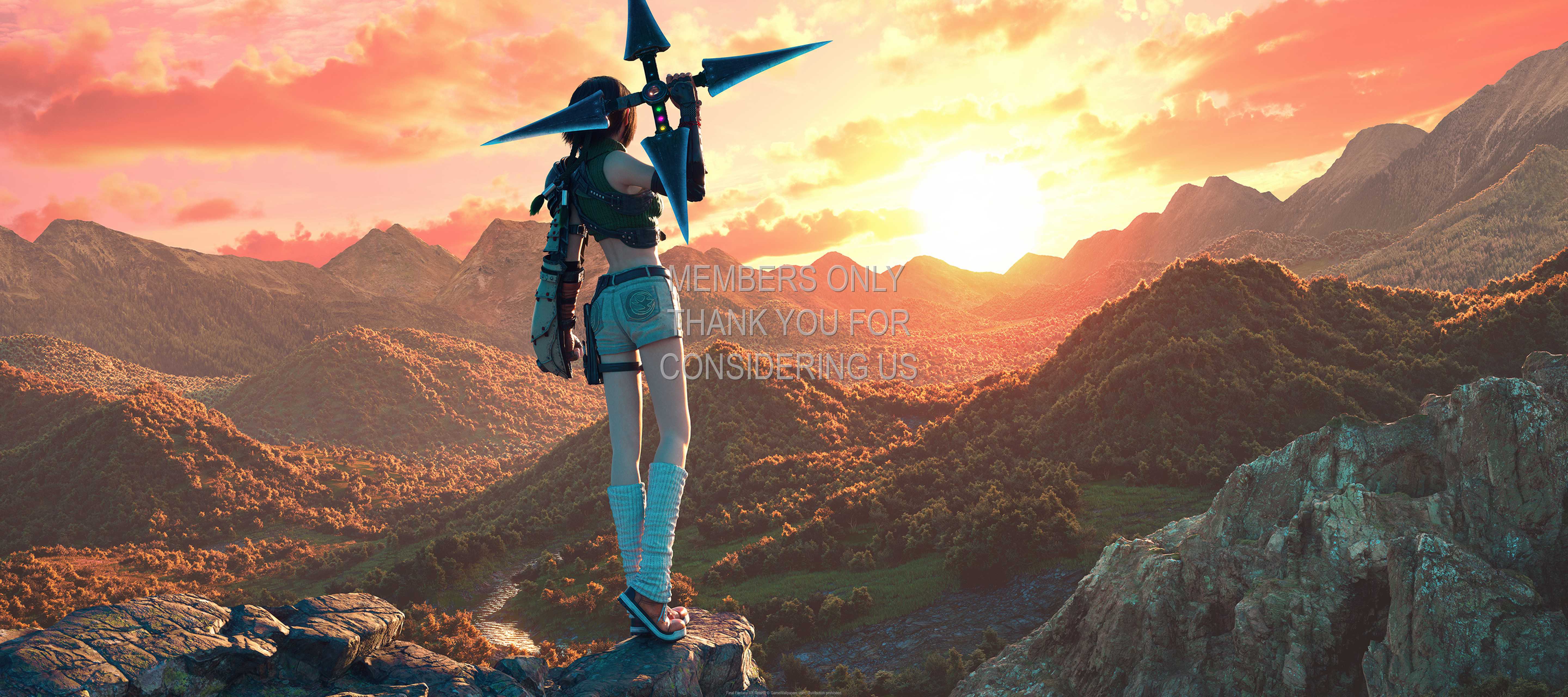 Final Fantasy VII Rebirth 1440p%20Horizontal Mobile wallpaper or background 01