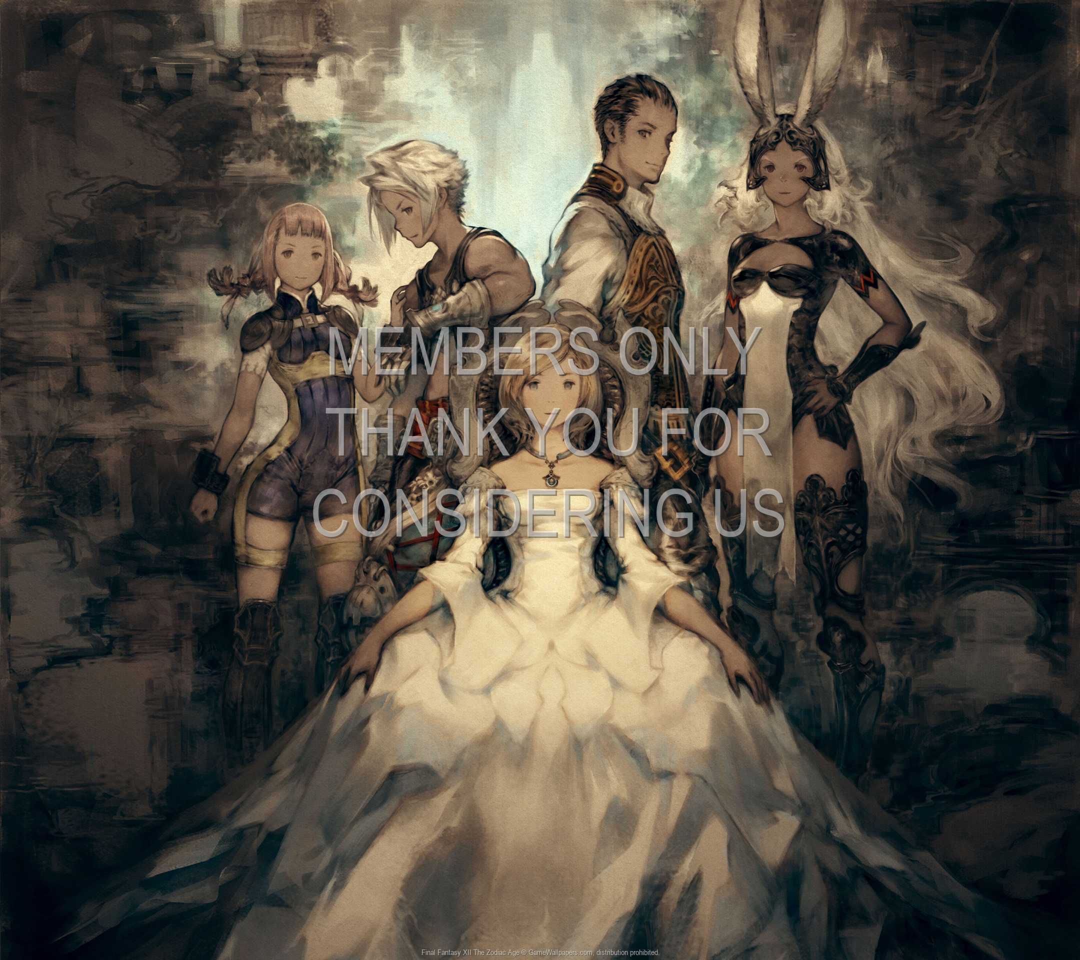 Final Fantasy XII The Zodiac Age 1080p Horizontal Mobile fond d'cran 01