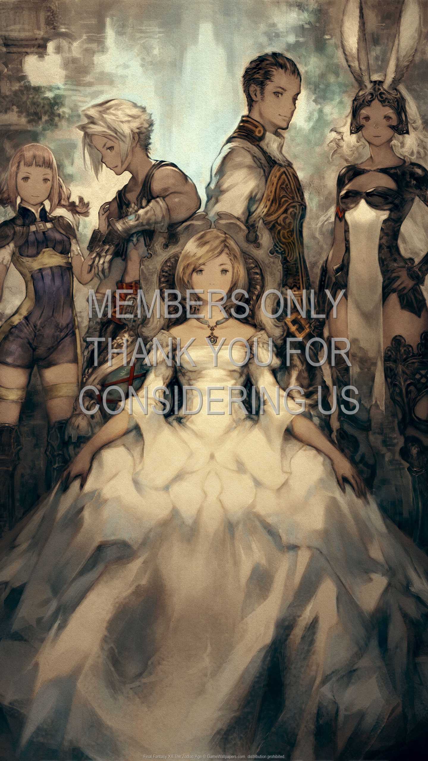 Final Fantasy XII The Zodiac Age 1440p Vertical Handy Hintergrundbild 01