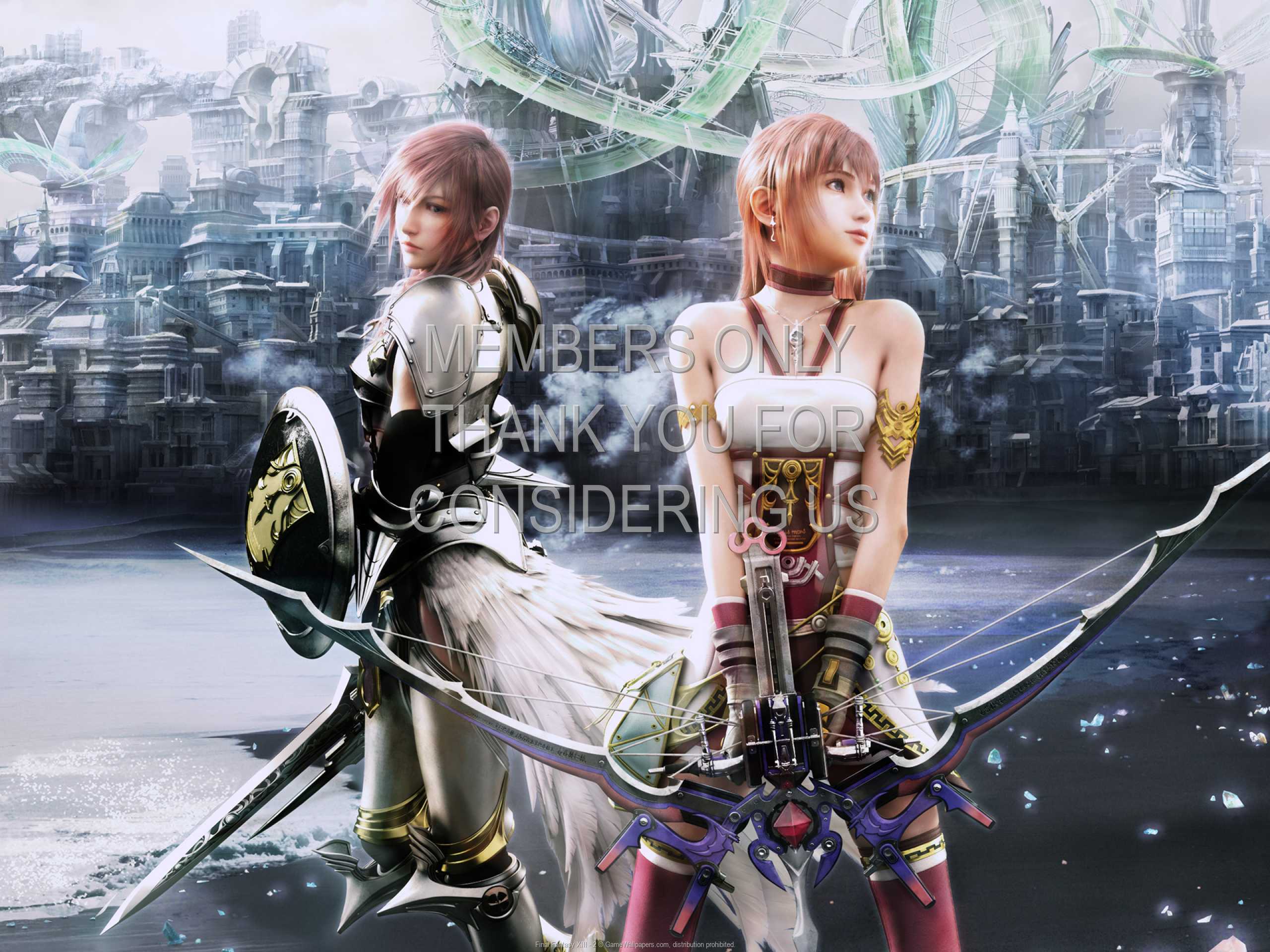 Final Fantasy XIII - 2 1080p Horizontal Mobile fond d'cran 01