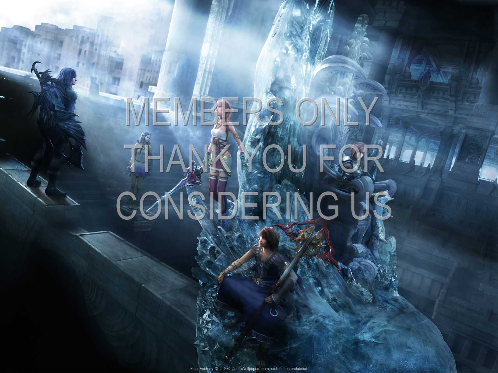 Final Fantasy XIII - 2 720p Horizontal Mobiele achtergrond 04