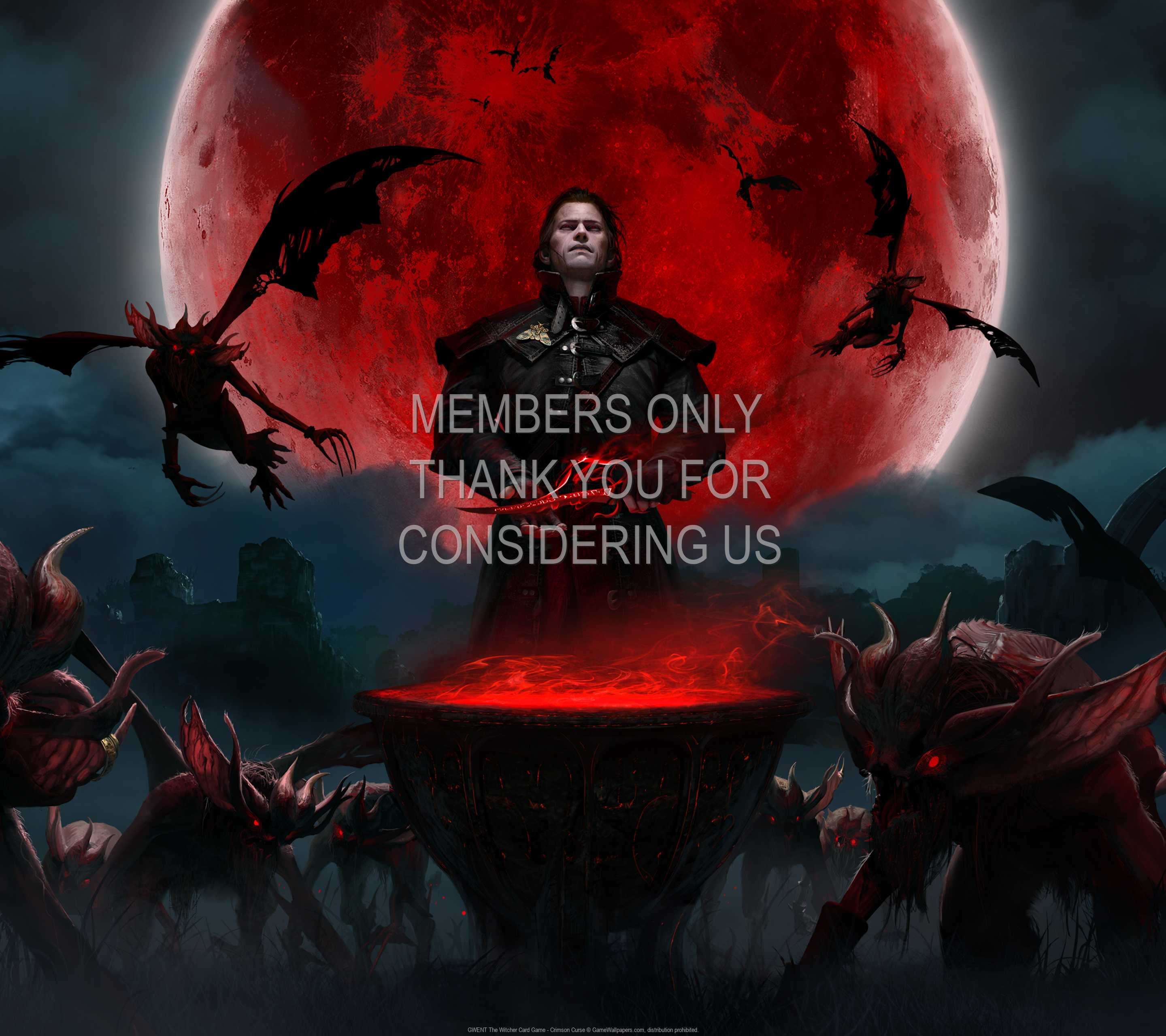 GWENT: The Witcher Card Game - Crimson Curse 1440p Horizontal Handy Hintergrundbild 01