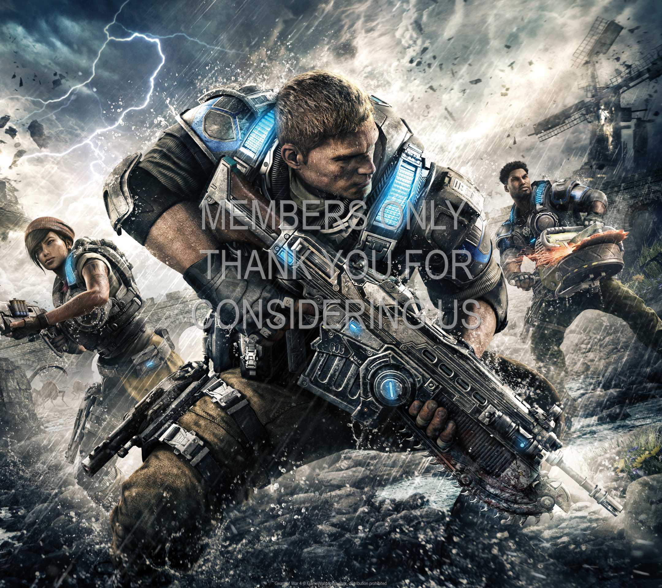 Gears of War 4 1080p Horizontal Mobile wallpaper or background 02