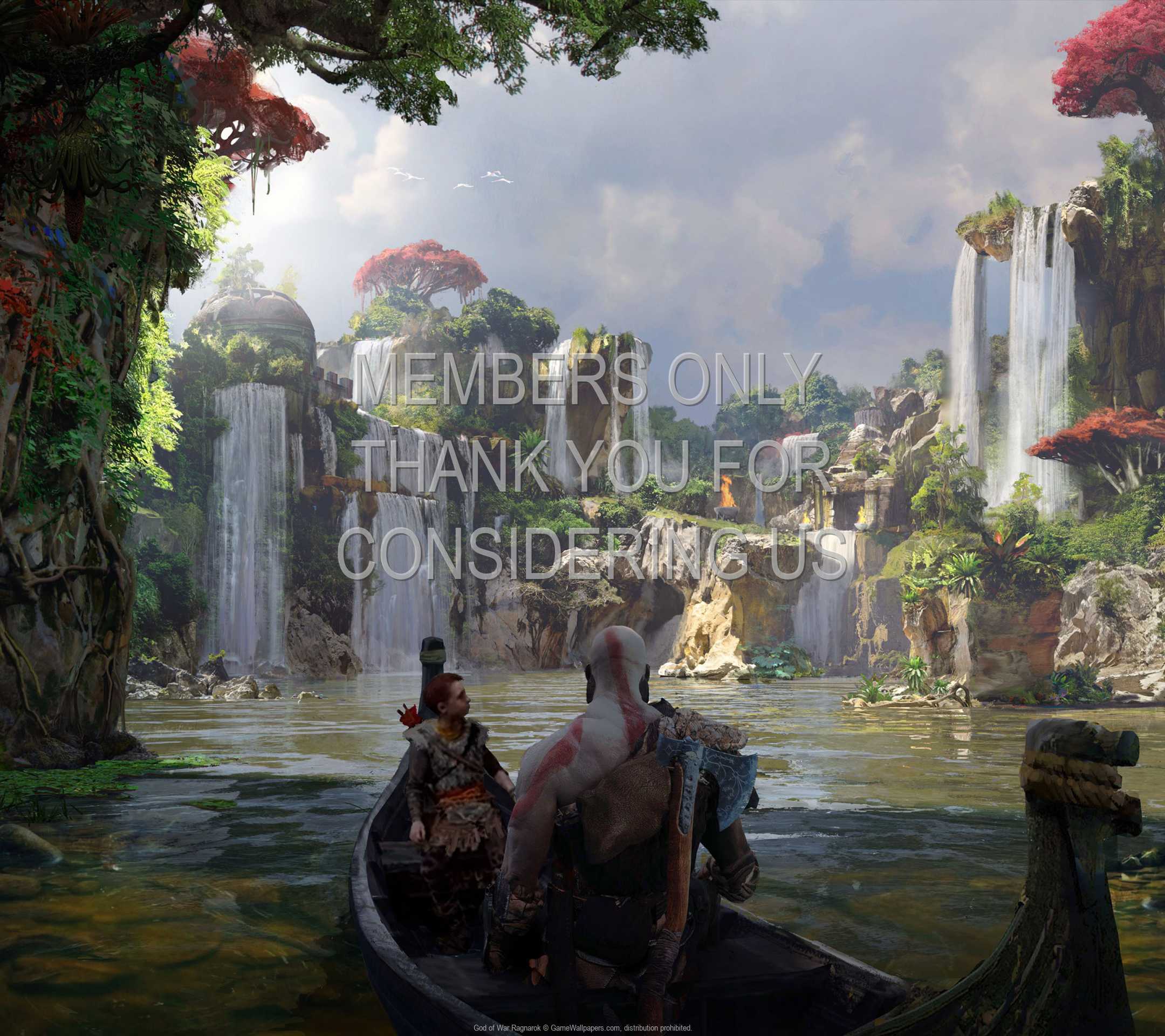 God of War: Ragnarok 1080p Horizontal Handy Hintergrundbild 04