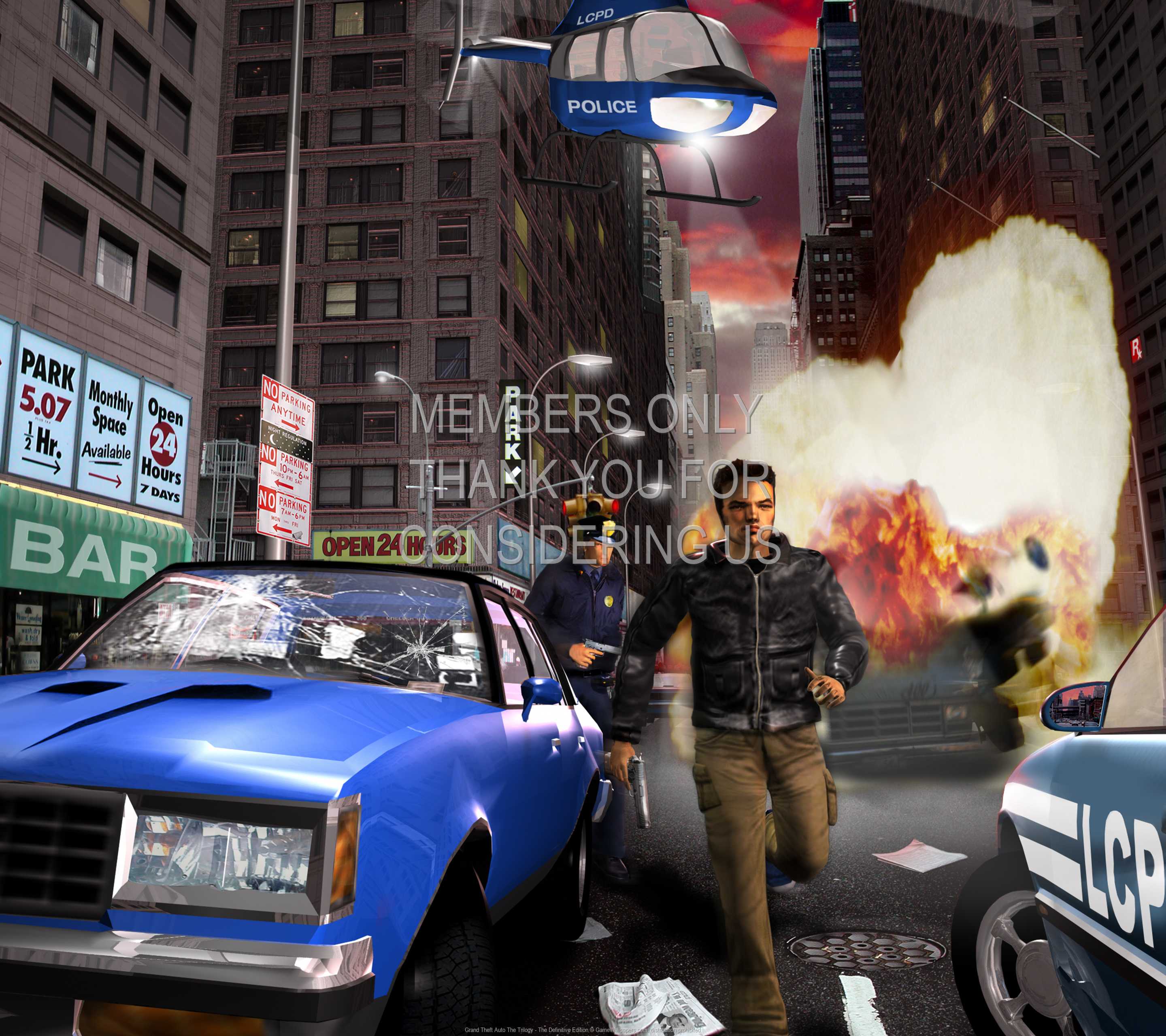 Grand Theft Auto: The Trilogy - The Definitive Edition 1440p Horizontal Handy Hintergrundbild 01