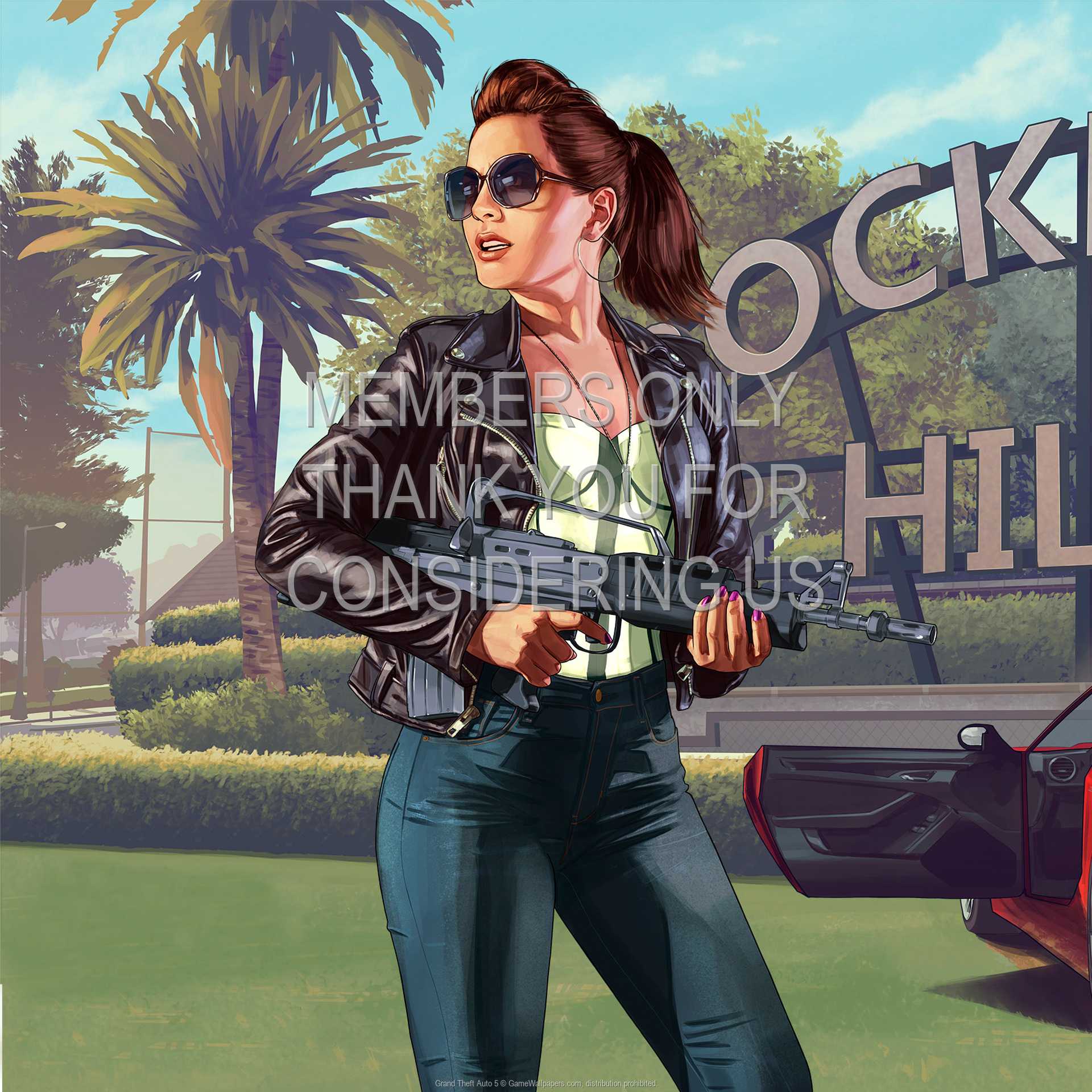 Grand Theft Auto 5 1080p Horizontal Mobiele achtergrond 05