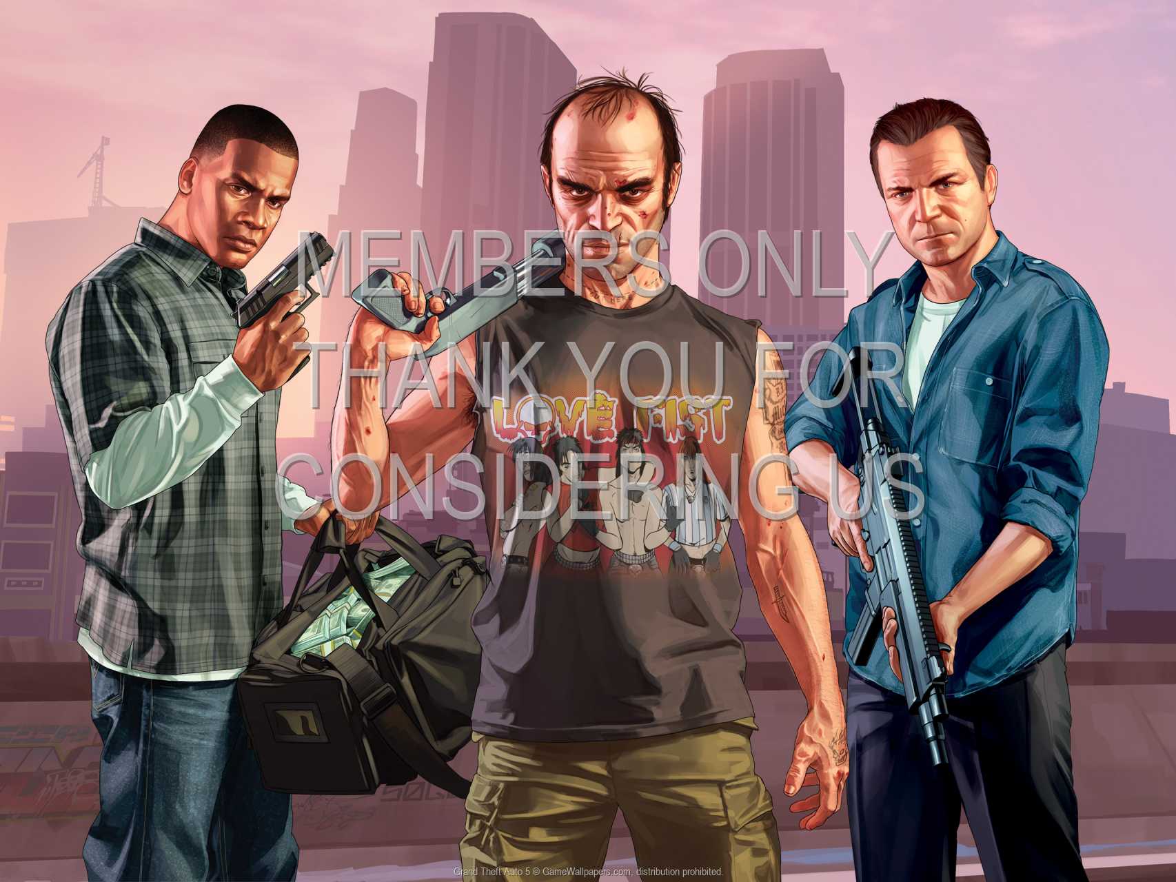 Grand Theft Auto 5 720p Horizontal Mobile fond d'cran 08