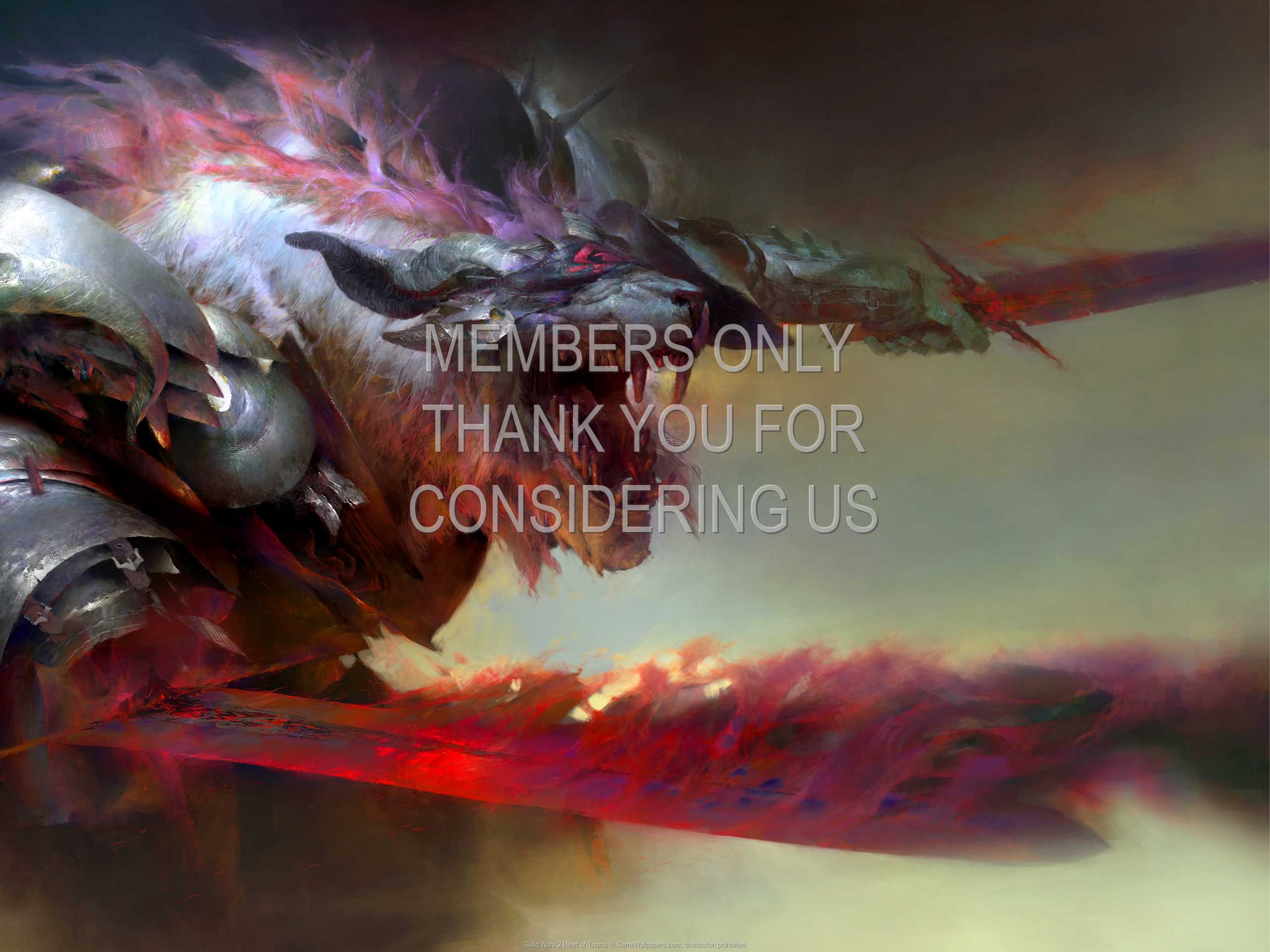 Guild Wars 2: Heart of Thorns 1080p Horizontal Mobiele achtergrond 02
