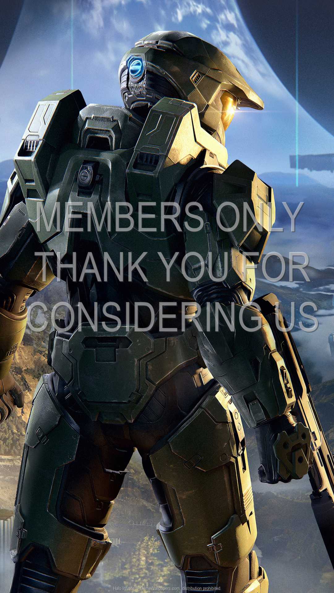 Halo: Infinite 1080p Vertical Handy Hintergrundbild 02