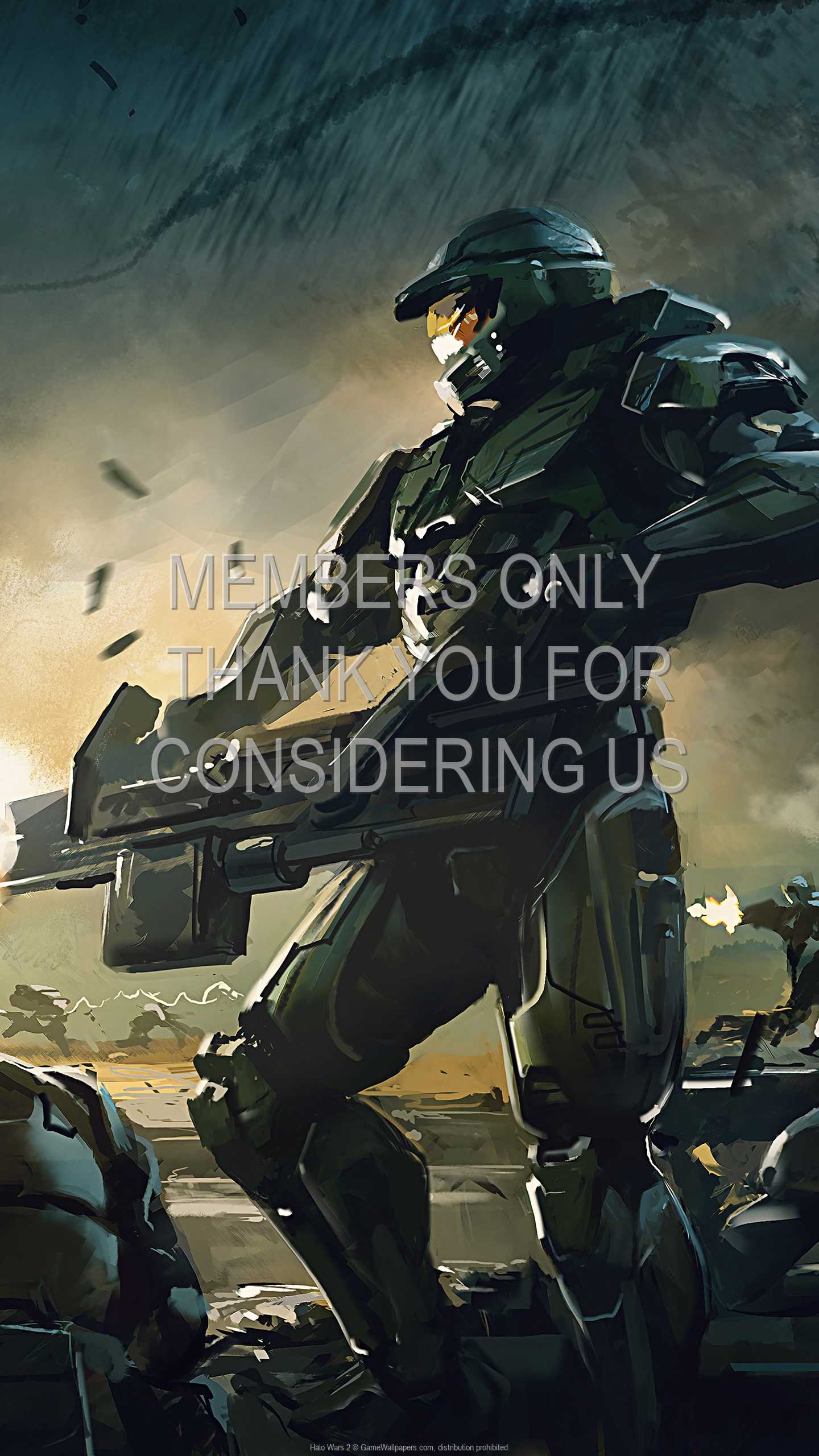 Halo Wars 2 1440p Vertical Mobiele achtergrond 03