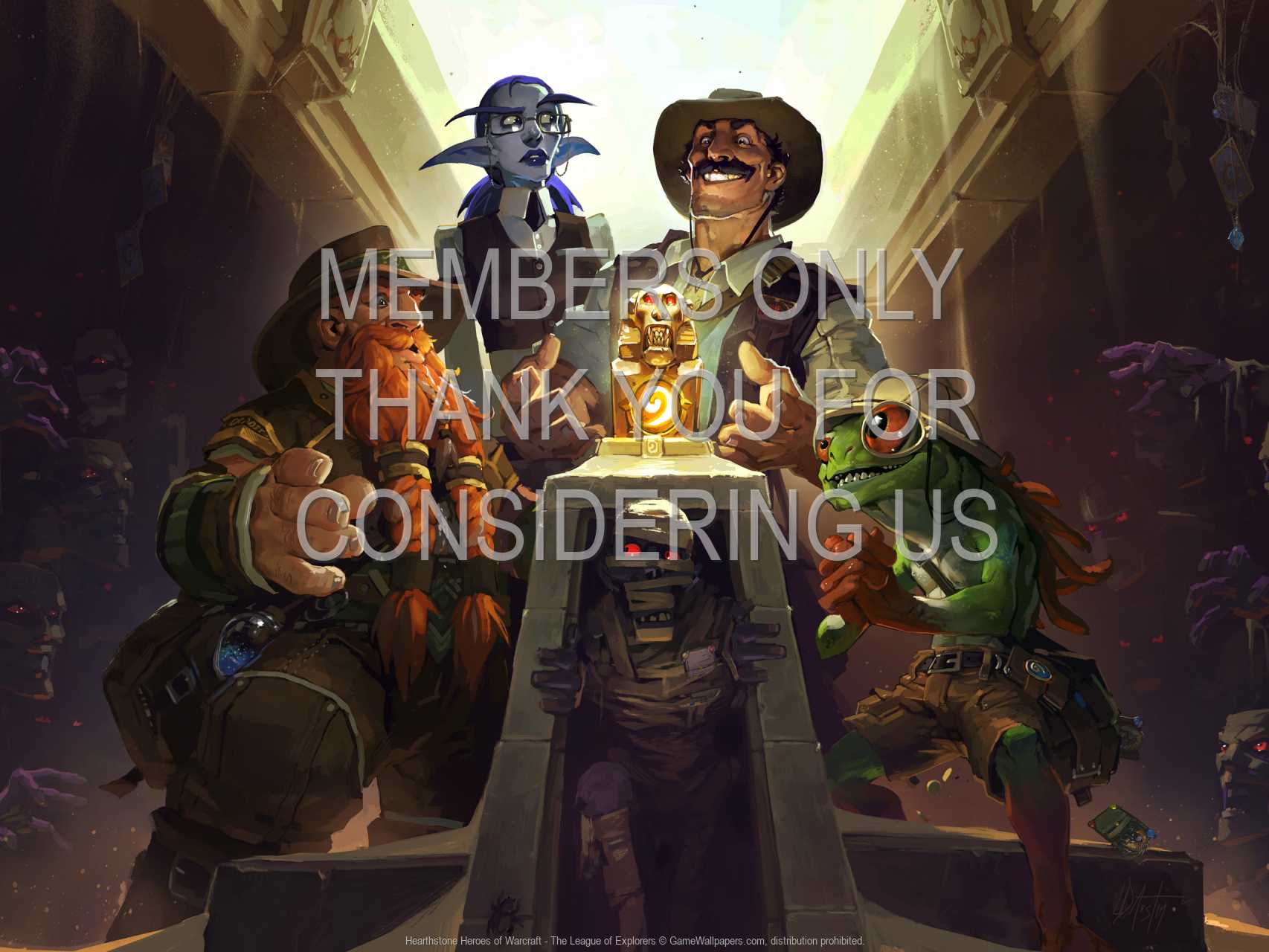Hearthstone: Heroes of Warcraft - The League of Explorers 720p Horizontal Handy Hintergrundbild 01