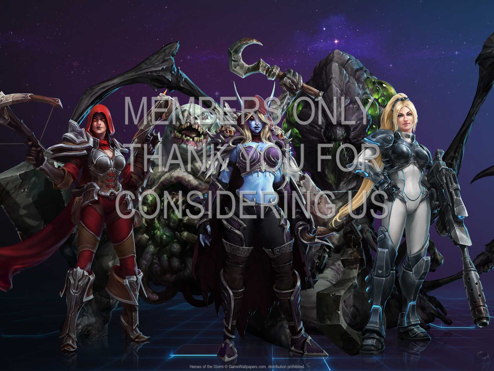 Heroes of the Storm 720p Horizontal Mobiele achtergrond 03